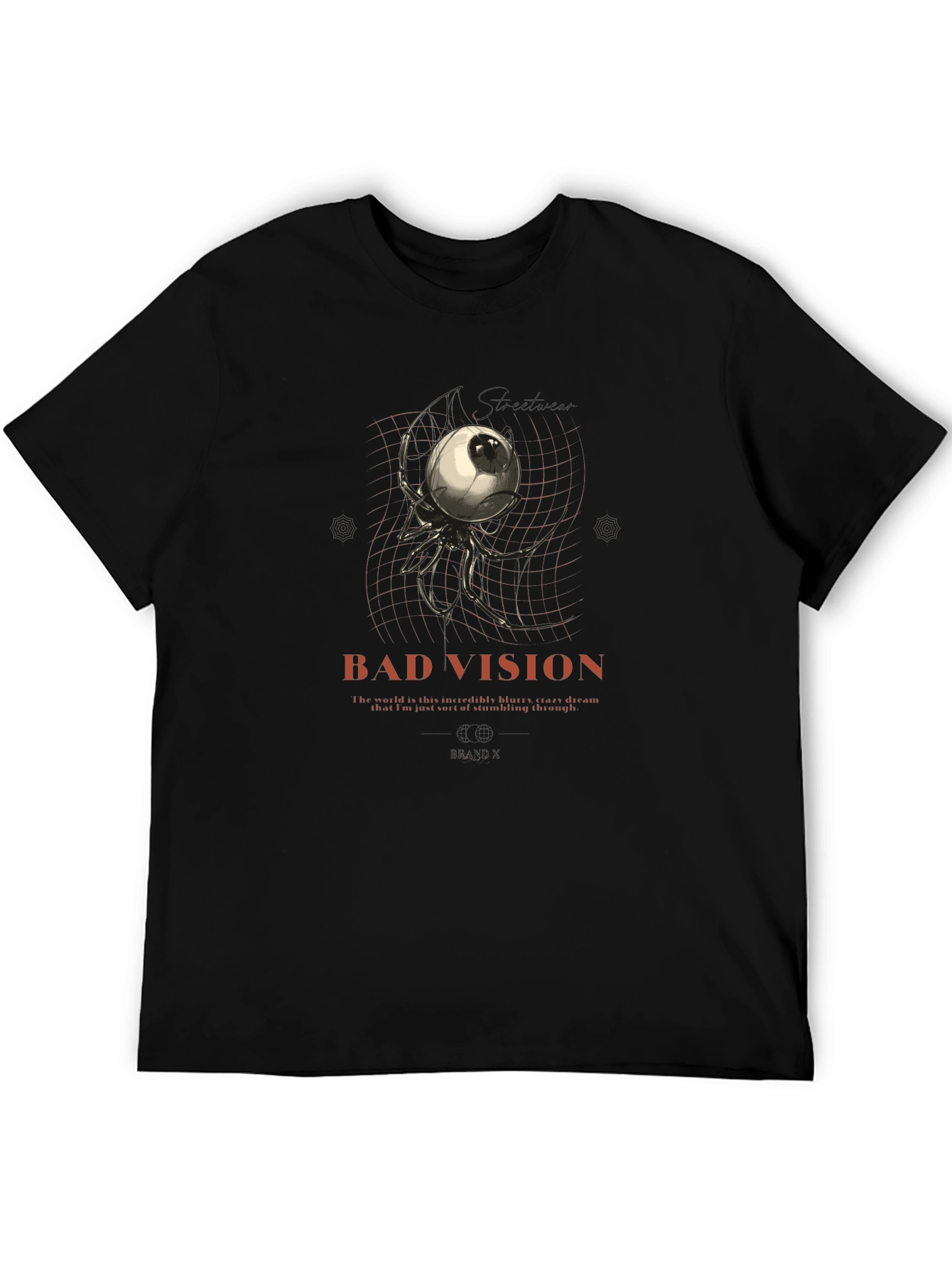 Bad Vision Graphic Print T-Shirt