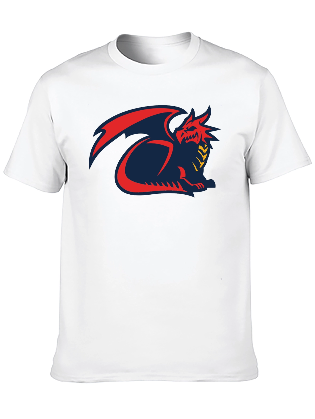 Dragon Graphic T-Shirt - Mens Black Tee