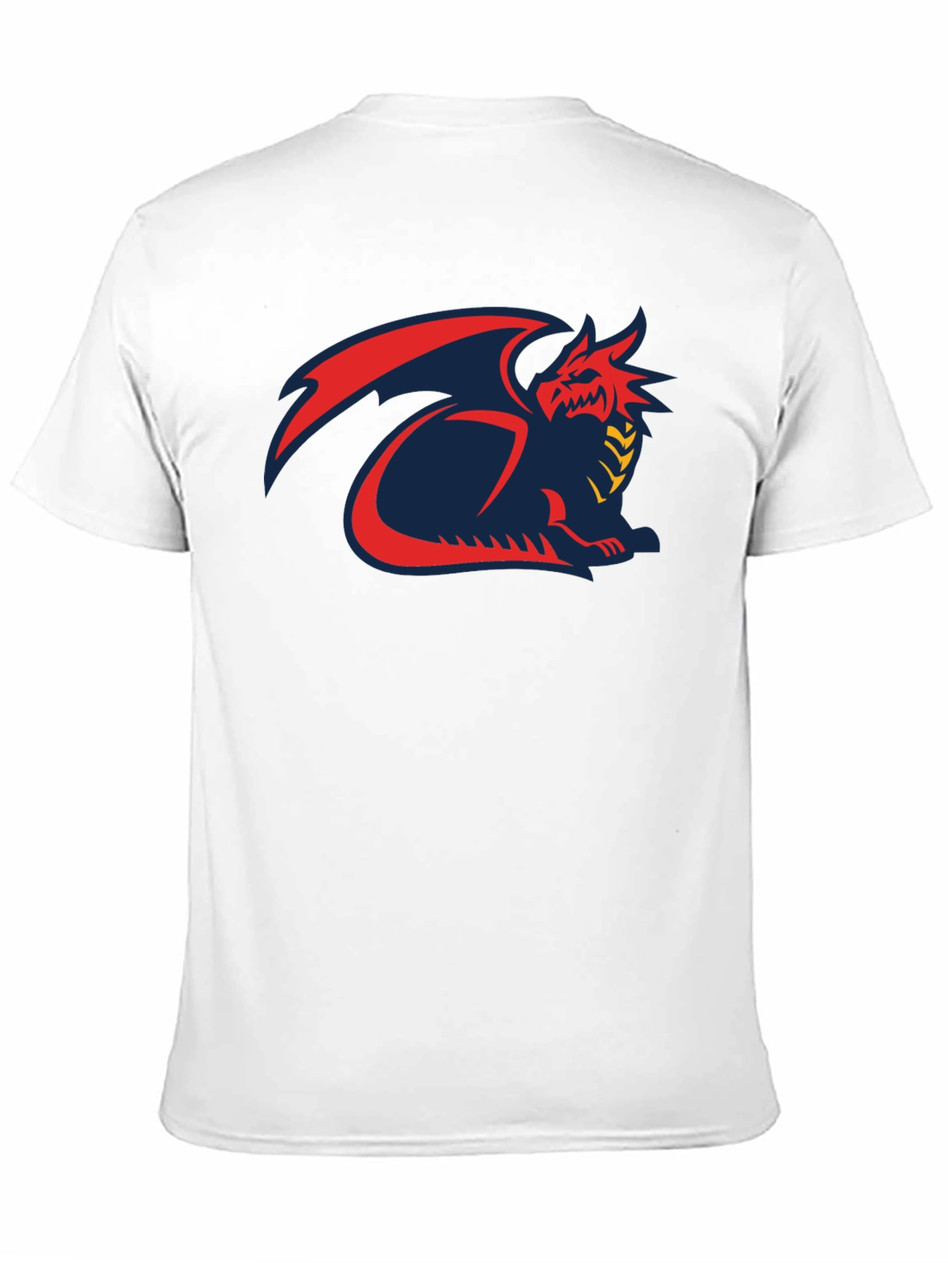 Dragon Graphic T-Shirt - Mens Black Tee