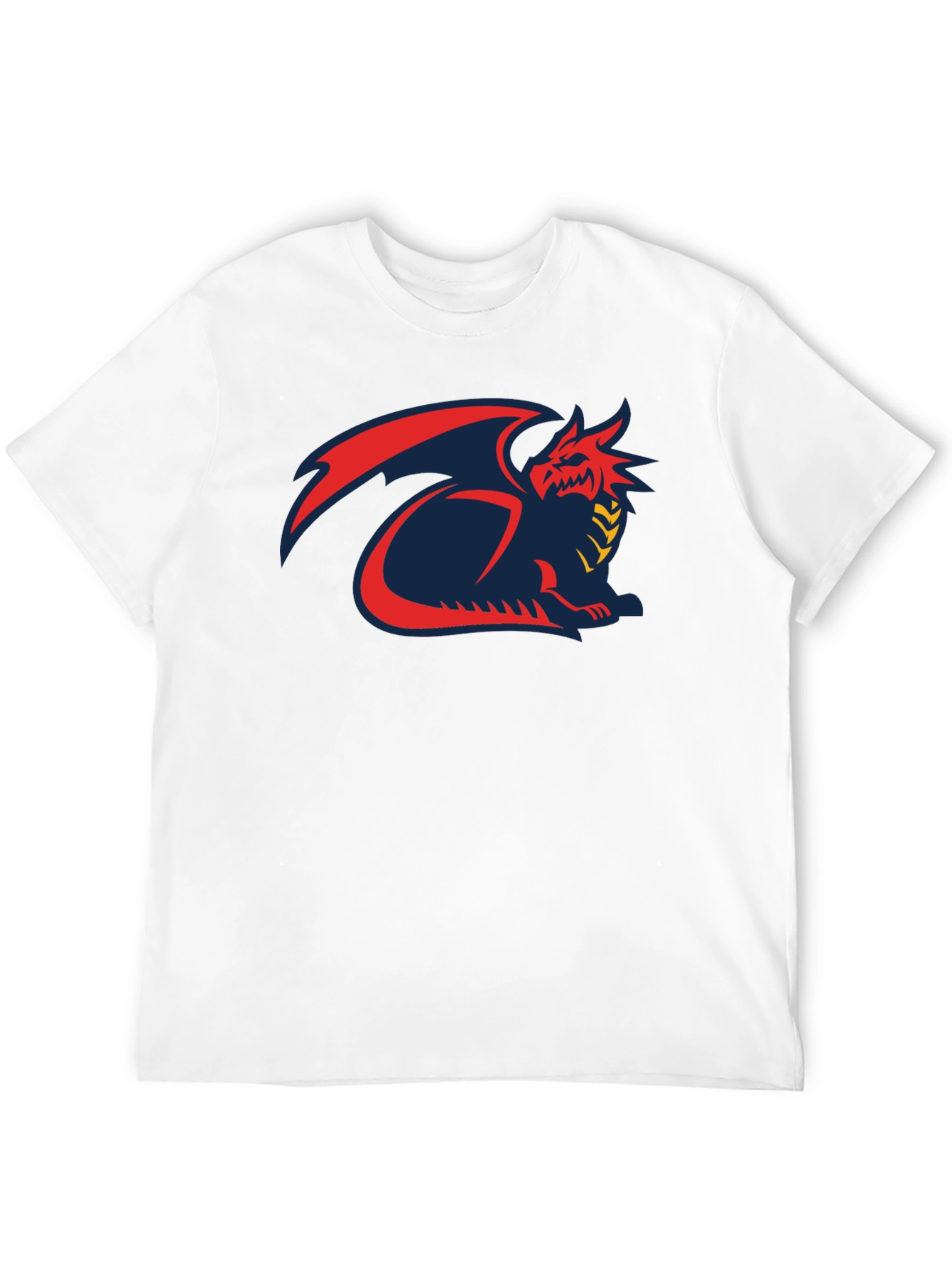 Dragon Graphic T-Shirt - Mens Black Tee