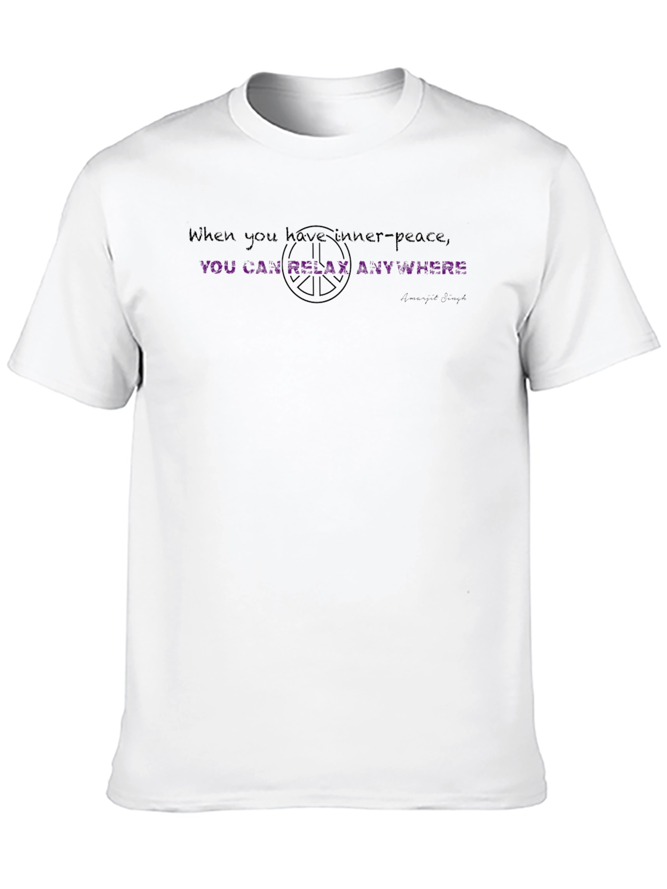 Inner Peace Graphic T-Shirt - Relax Anywhere