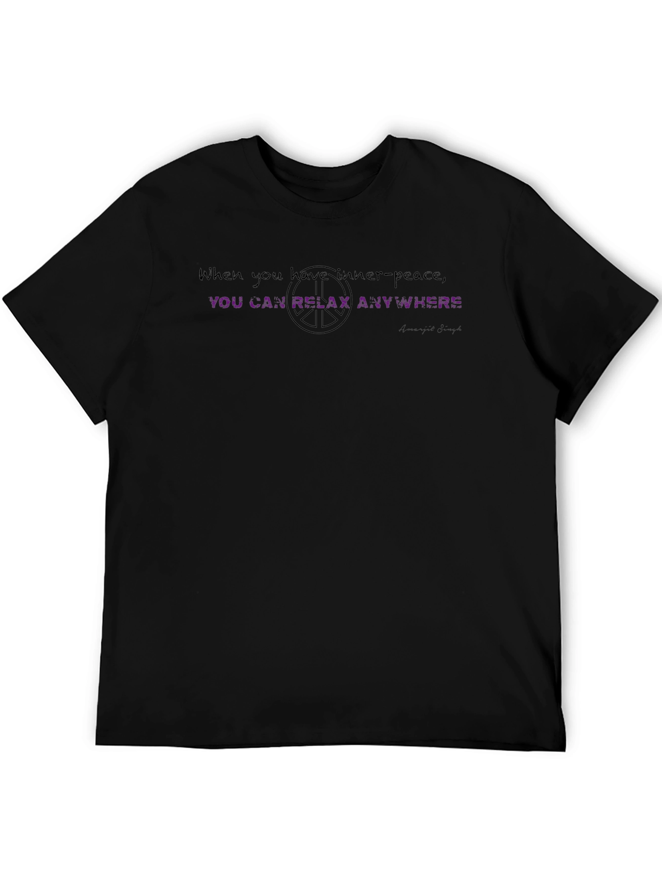Inner Peace Graphic T-Shirt - Relax Anywhere