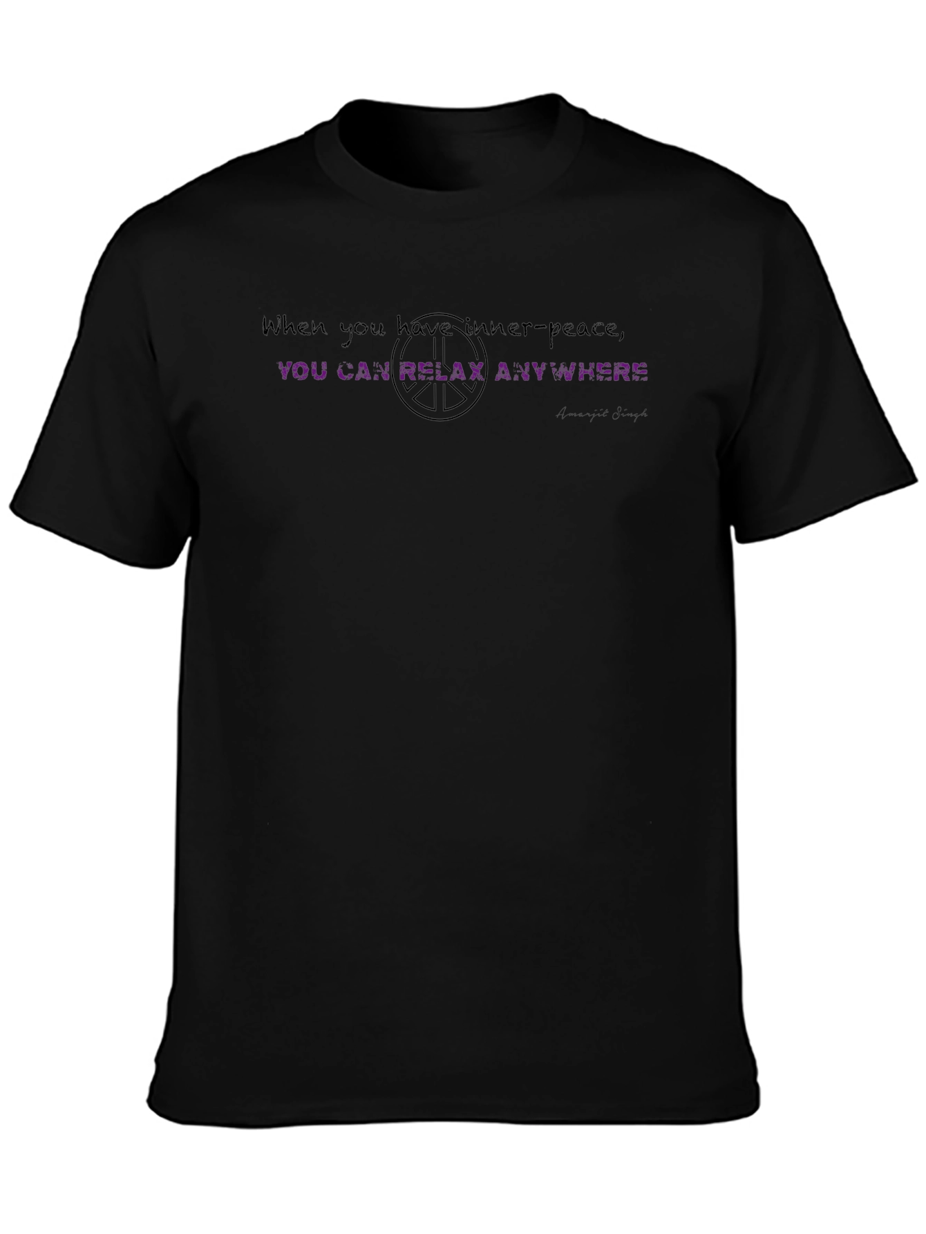 Inner Peace Graphic T-Shirt - Relax Anywhere