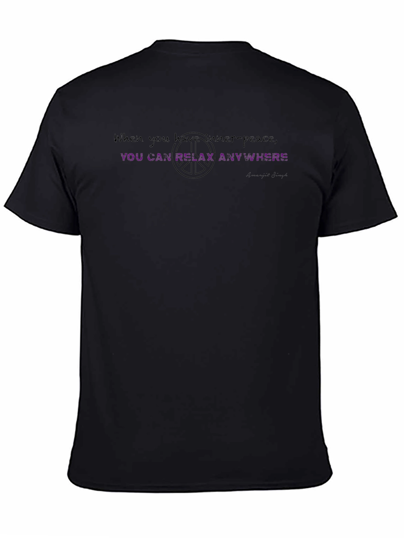 Inner Peace Graphic T-Shirt - Relax Anywhere