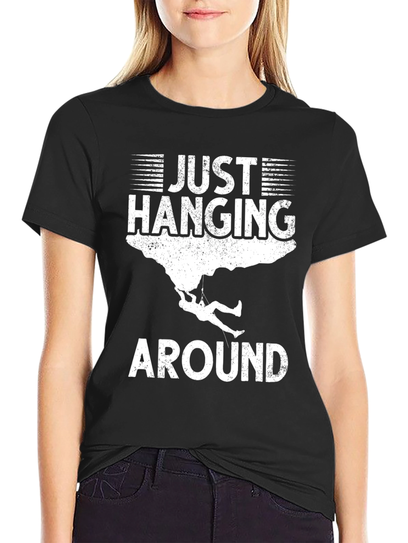Just Hanging Around Climbing T-Shirt