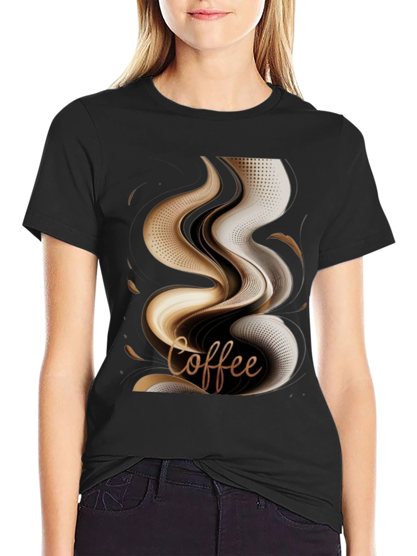Coffee Lovers Graphic Tee - Stylish Black T-Shirt