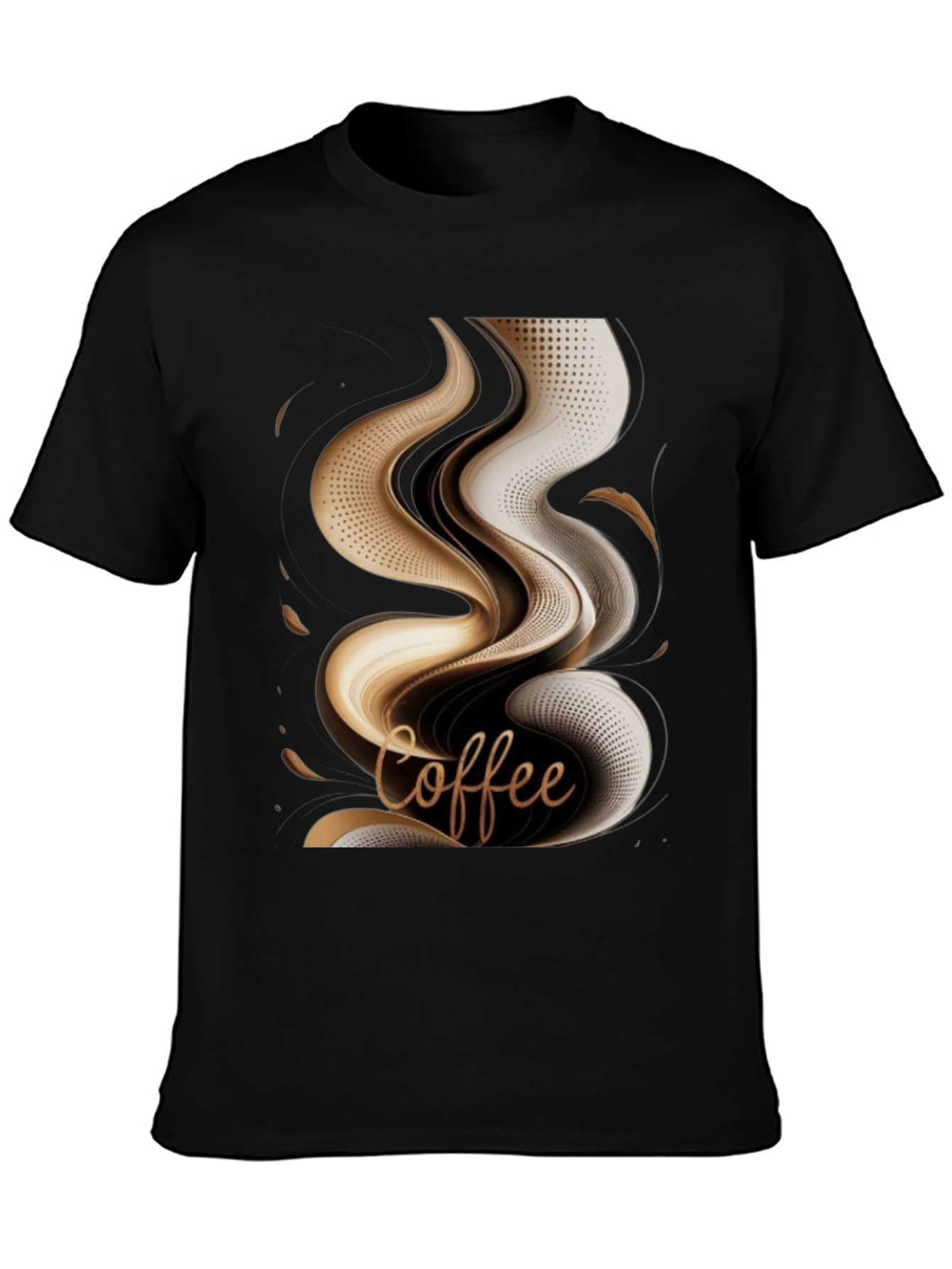 Coffee Lovers Graphic Tee - Stylish Black T-Shirt