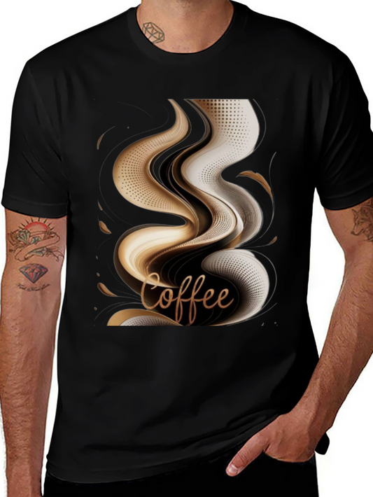 Coffee Lovers Graphic Tee - Stylish Black T-Shirt