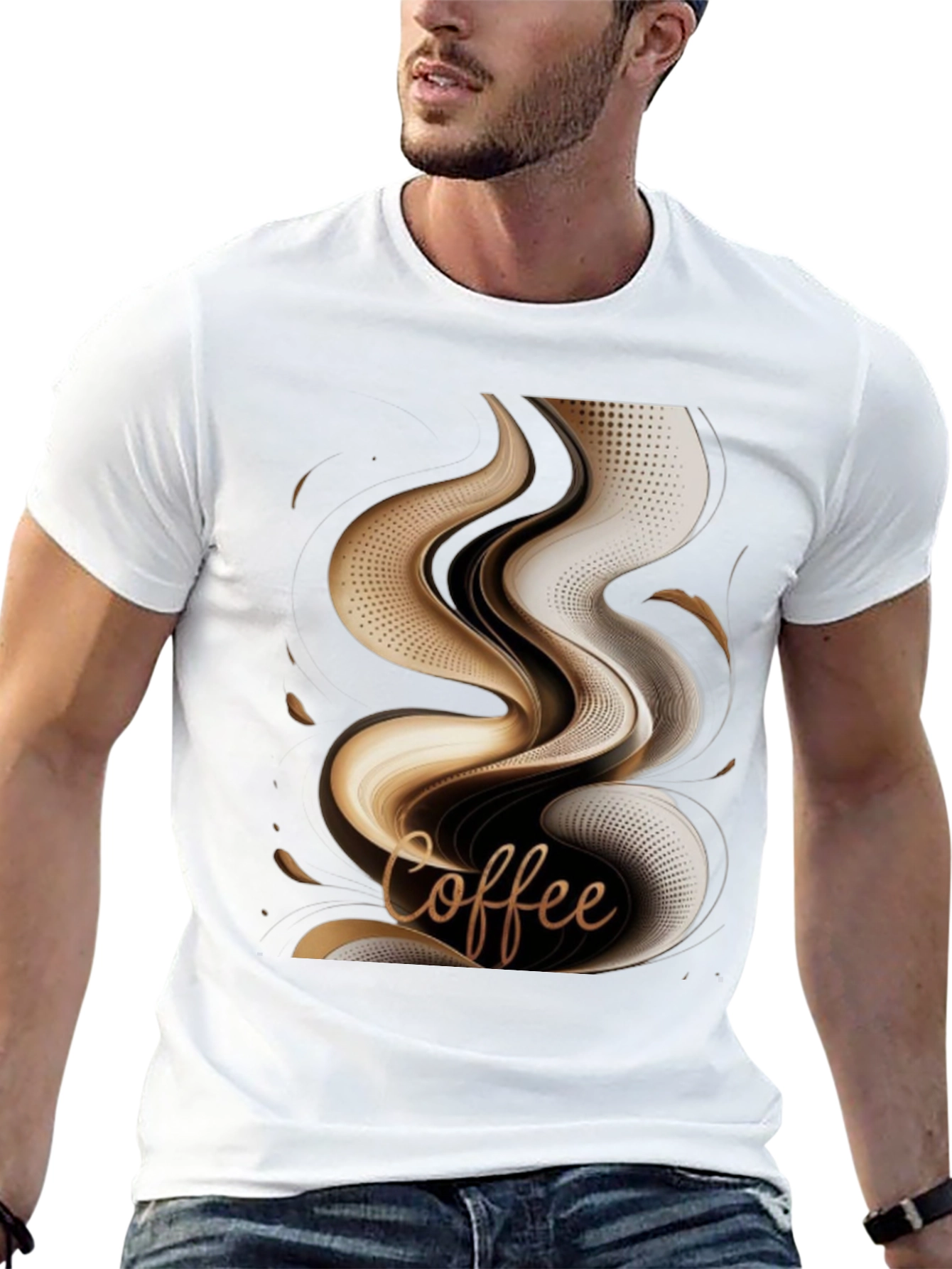 Coffee Lovers Graphic Tee - Stylish Black T-Shirt