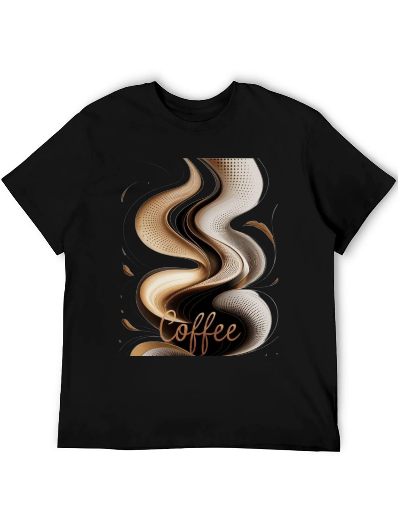 Coffee Lovers Graphic Tee - Stylish Black T-Shirt