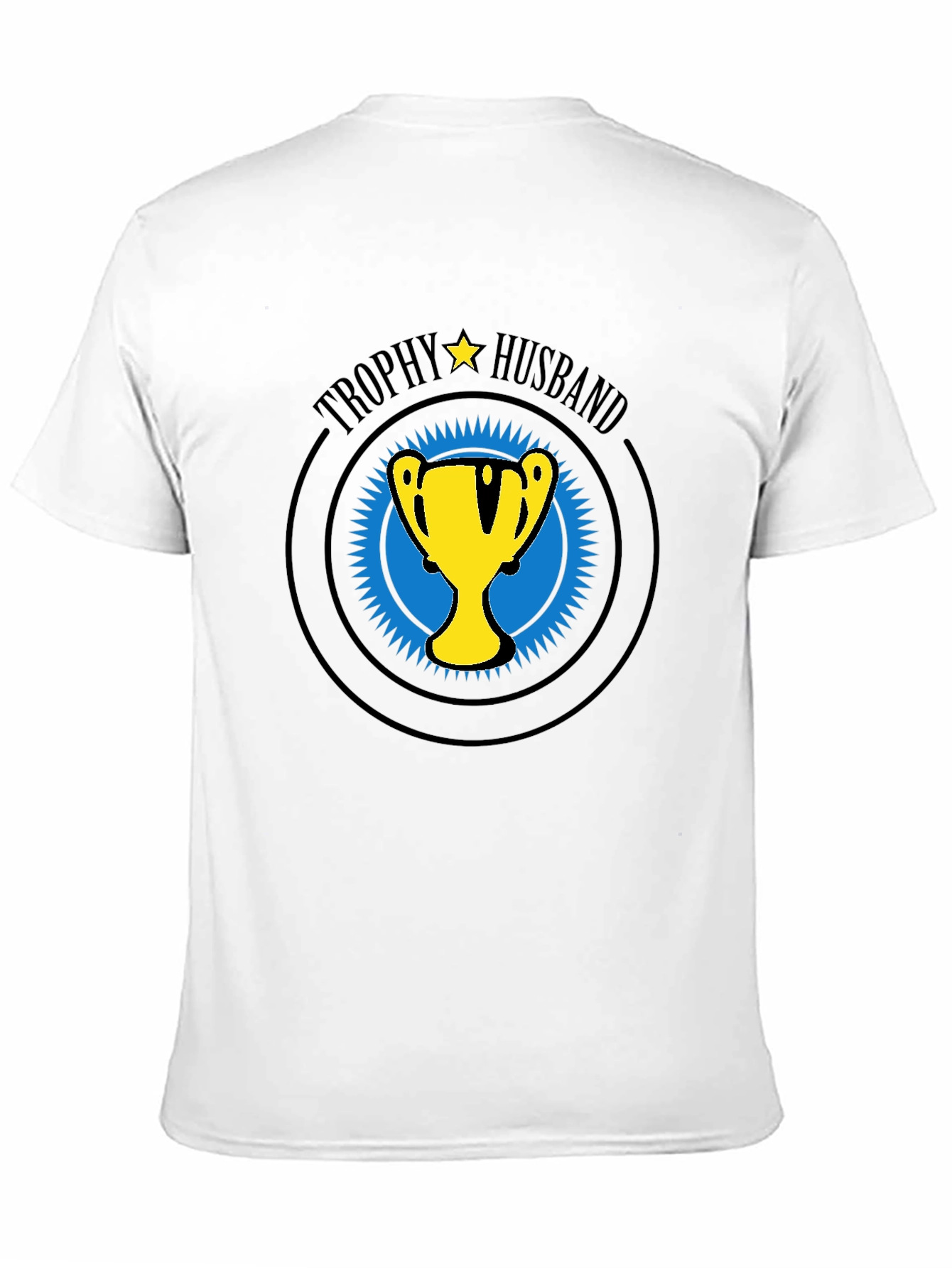 Trophy Husband Graphic T-Shirt - Black