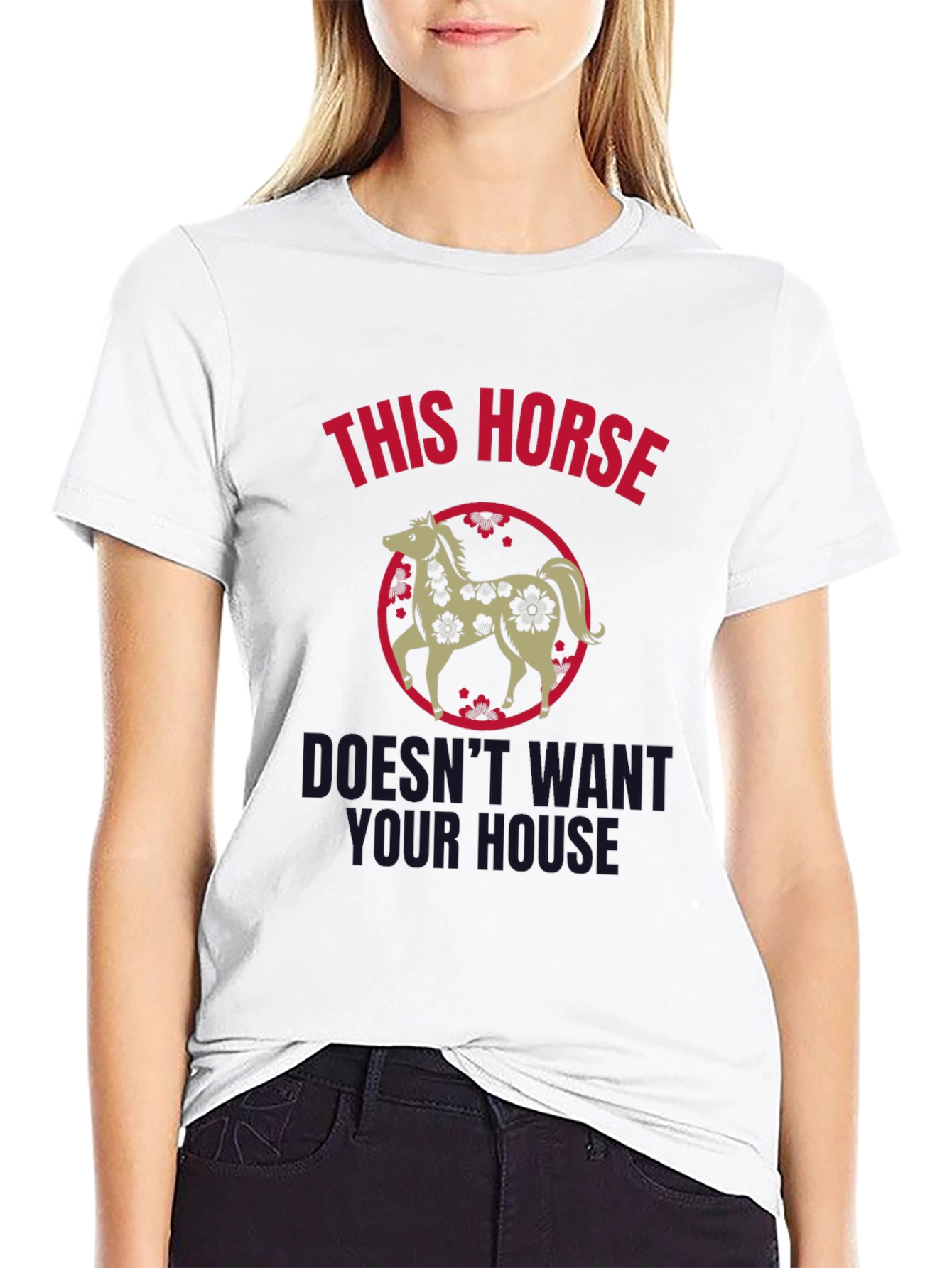 This Horse Doesnt Want Your Mouse T-Shirt