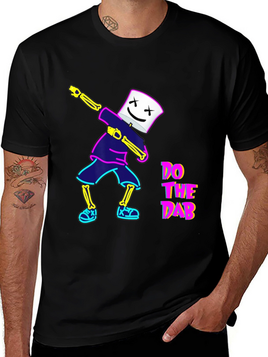 Do The Dab Graphic T-Shirt - Black Crew Neck