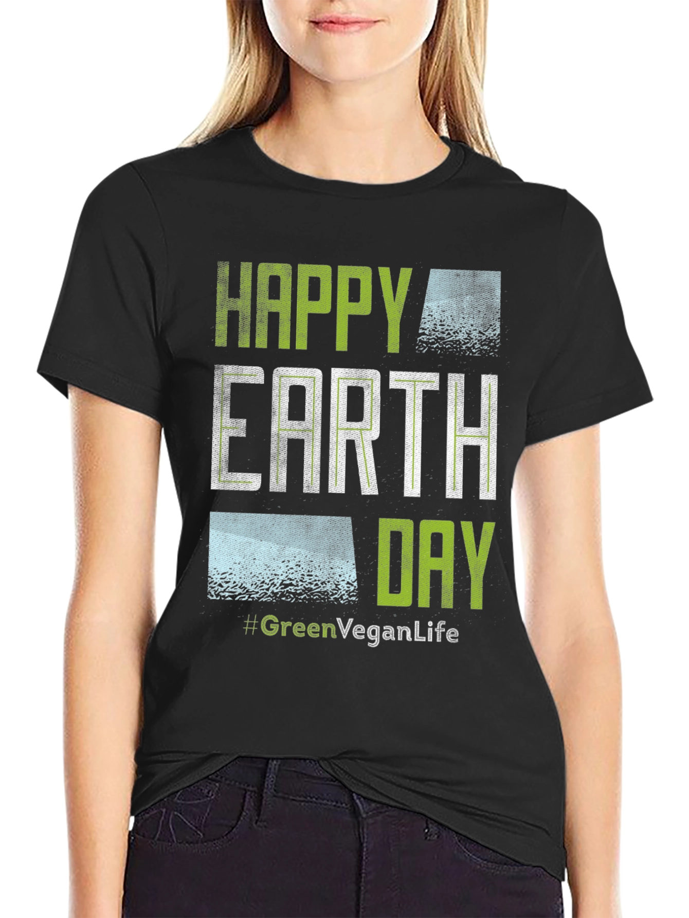Happy Earth Day #GreenVeganLife T-Shirt