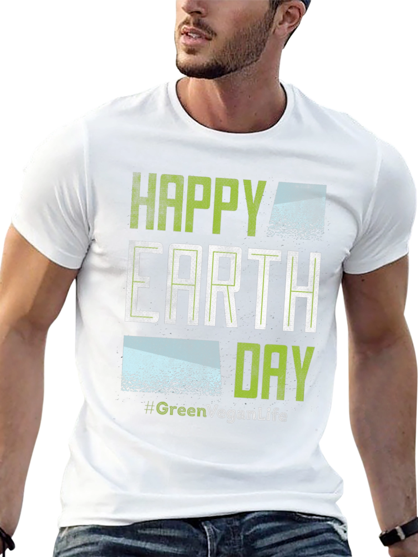 Happy Earth Day #GreenVeganLife T-Shirt