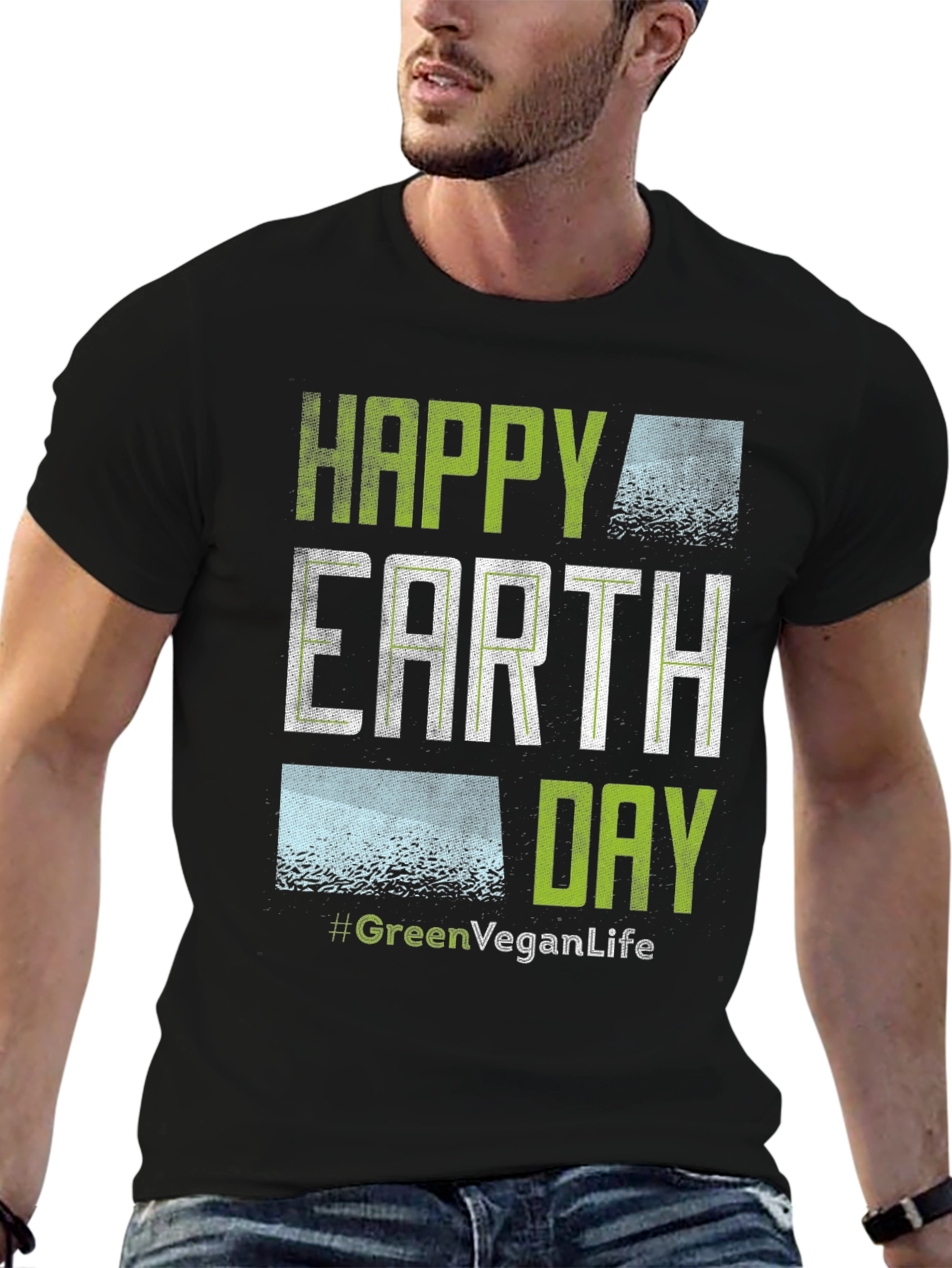 Happy Earth Day #GreenVeganLife T-Shirt