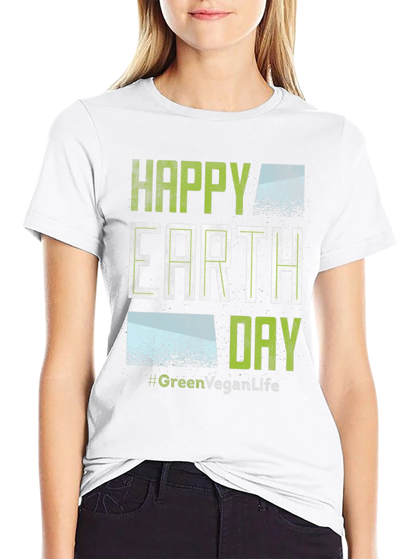 Happy Earth Day #GreenVeganLife T-Shirt