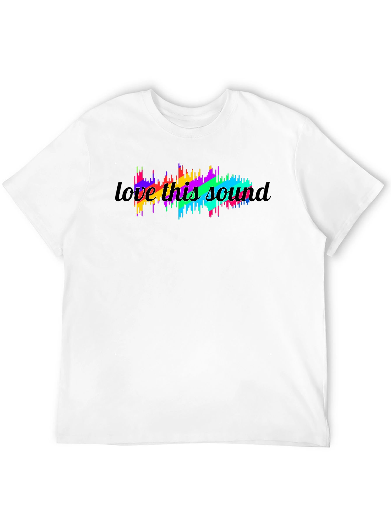 Love This Sound Graphic Tee - Black T-Shirt