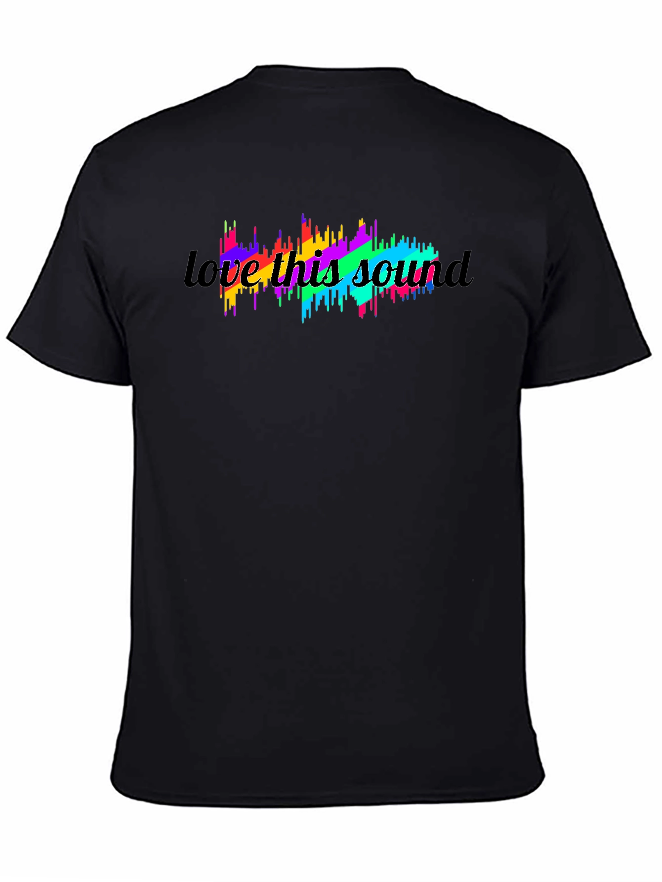 Love This Sound Graphic Tee - Black T-Shirt