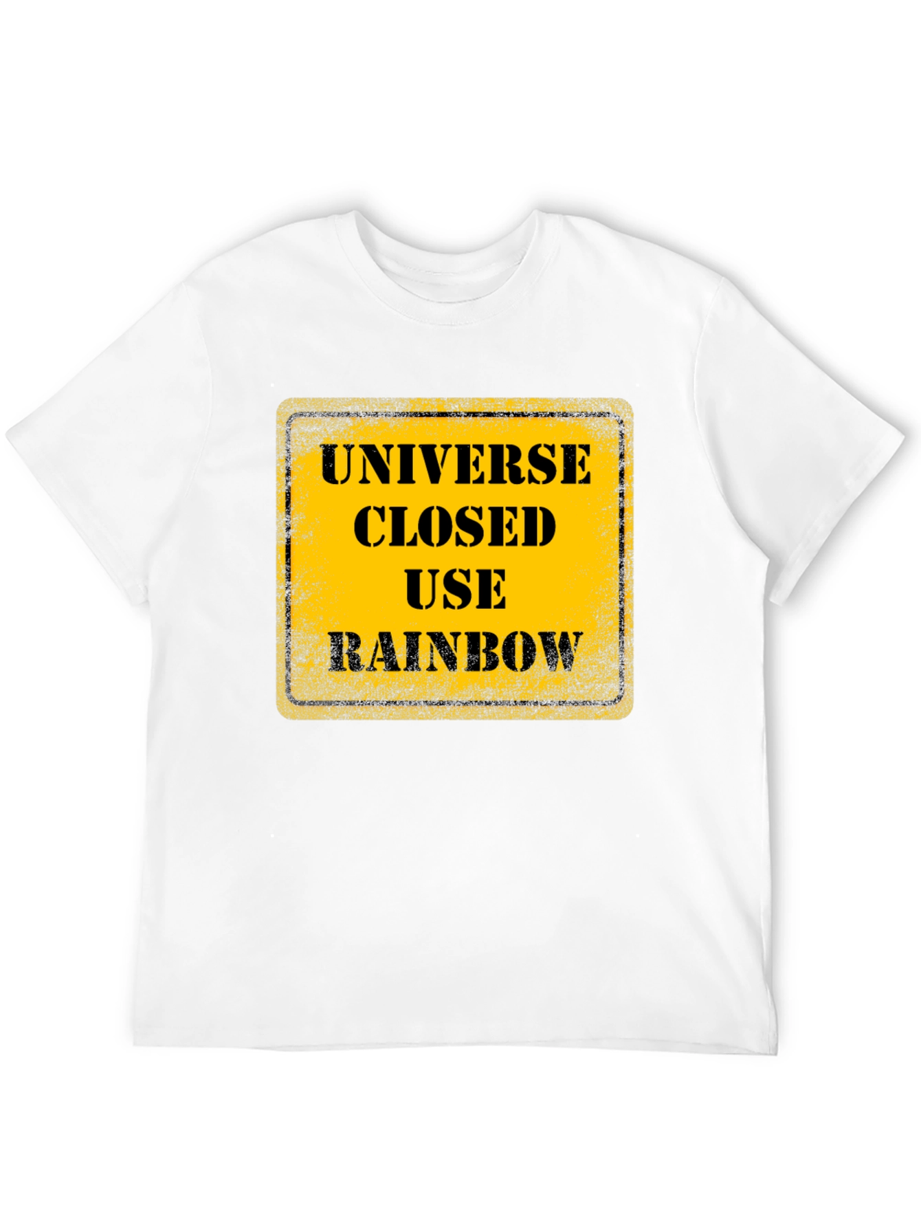 Universe Closed Rainbow T-Shirt