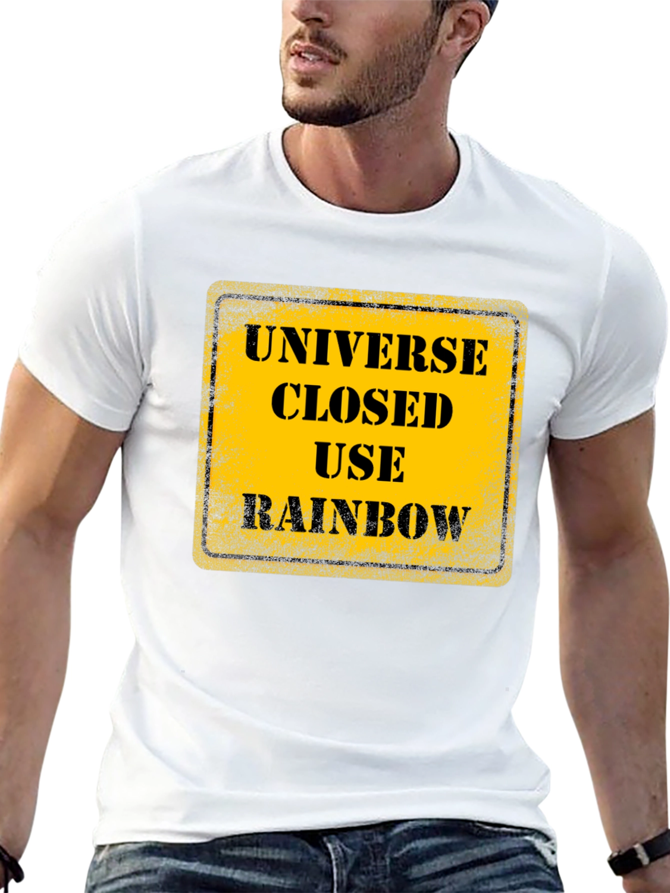 Universe Closed Rainbow T-Shirt