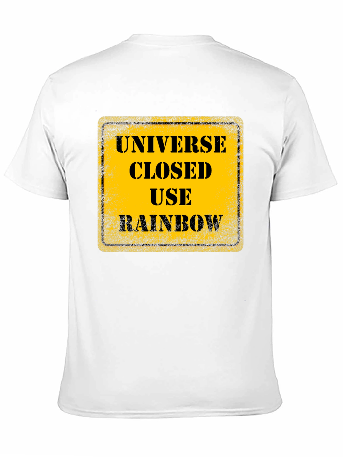 Universe Closed Rainbow T-Shirt