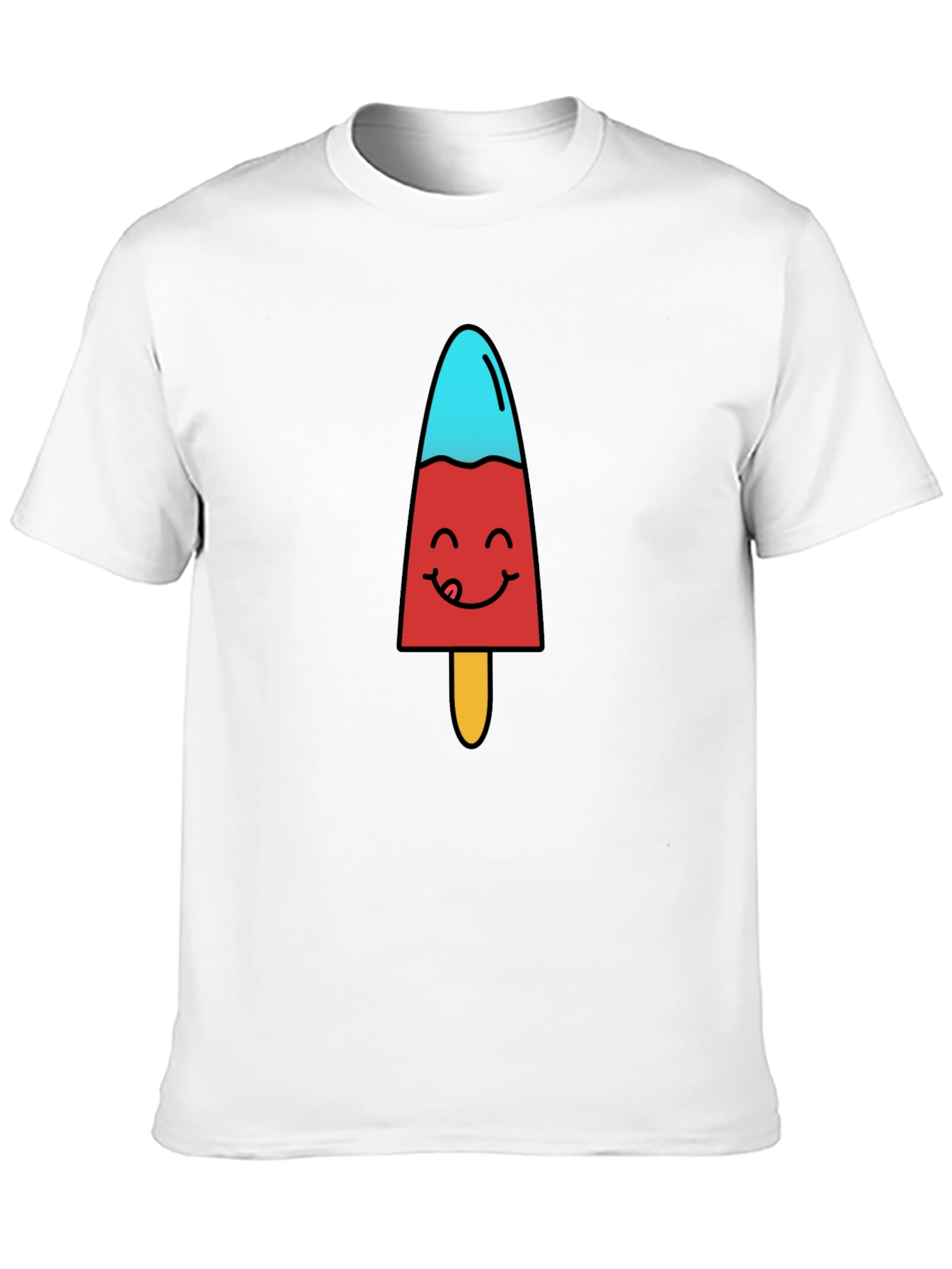 Fun Popsicle Graphic T-Shirt - Cool Treat Design