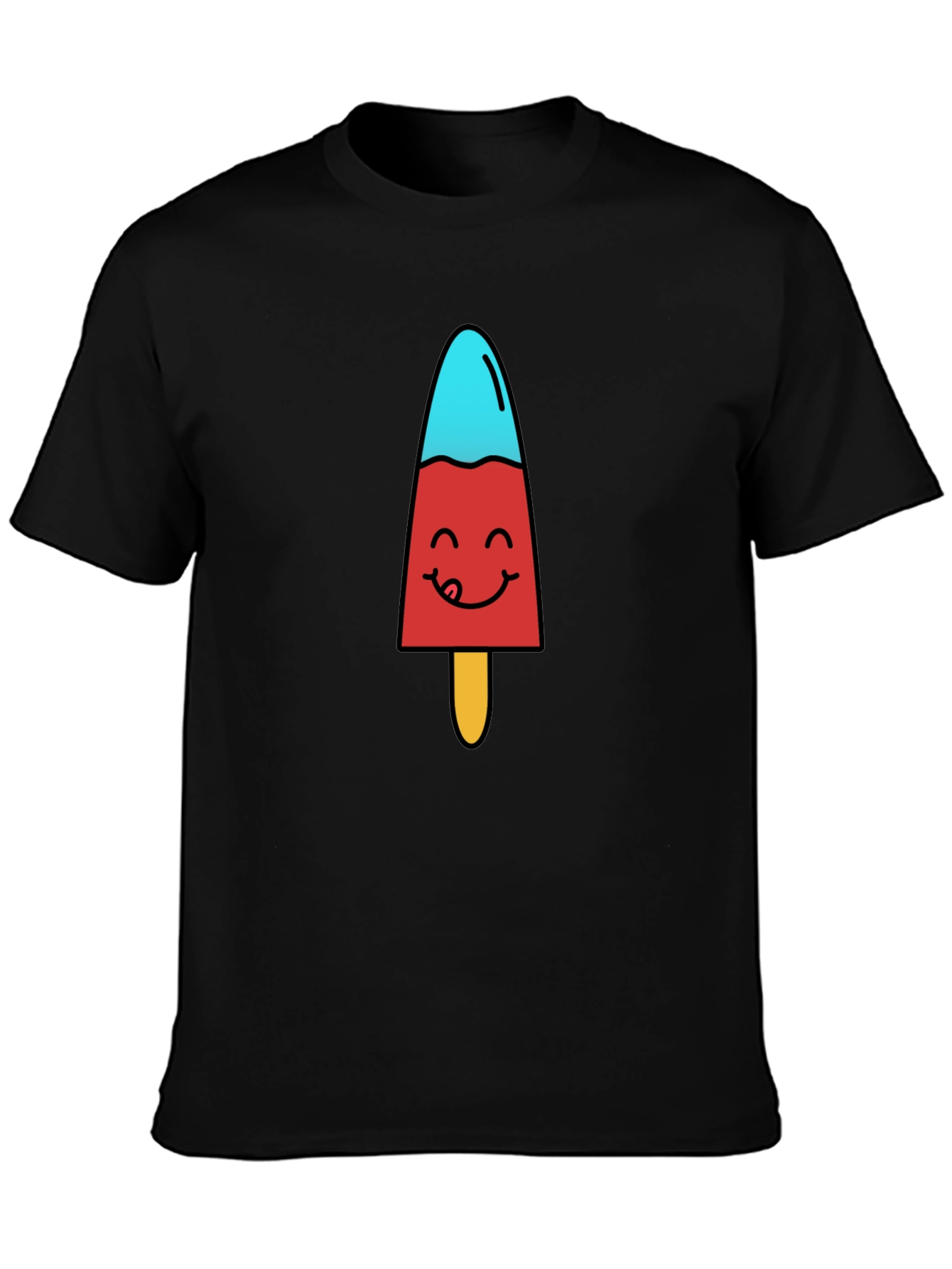 Fun Popsicle Graphic T-Shirt - Cool Treat Design