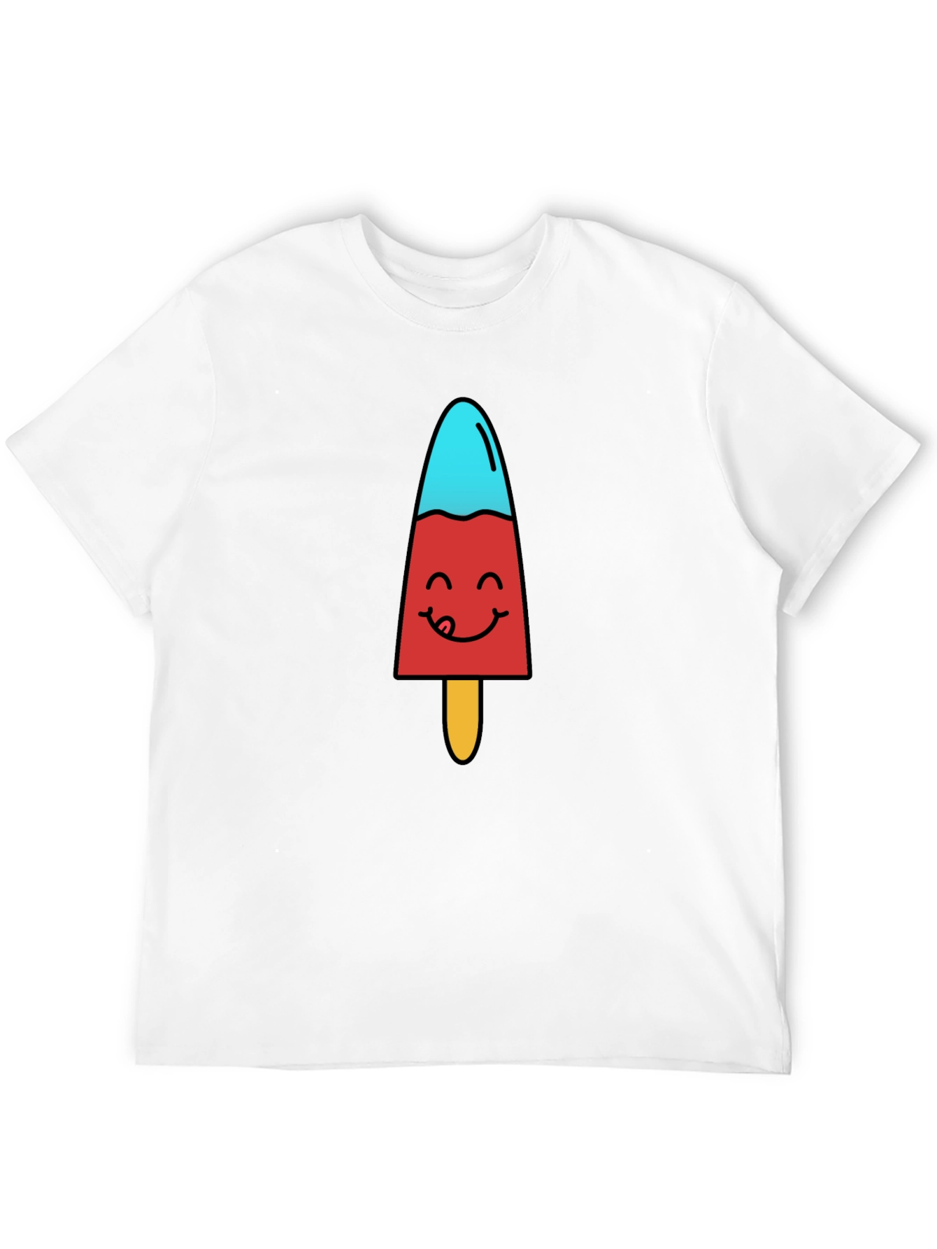 Fun Popsicle Graphic T-Shirt - Cool Treat Design