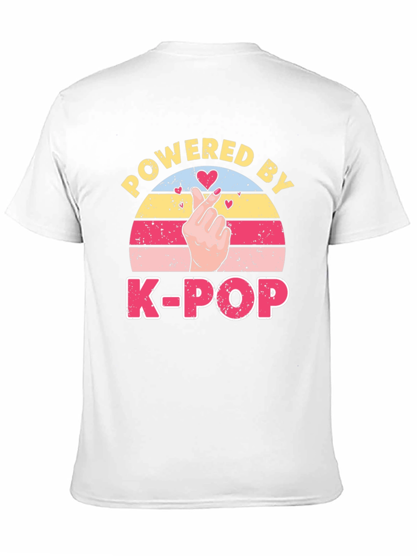 Powered by K-Pop T-Shirt Black