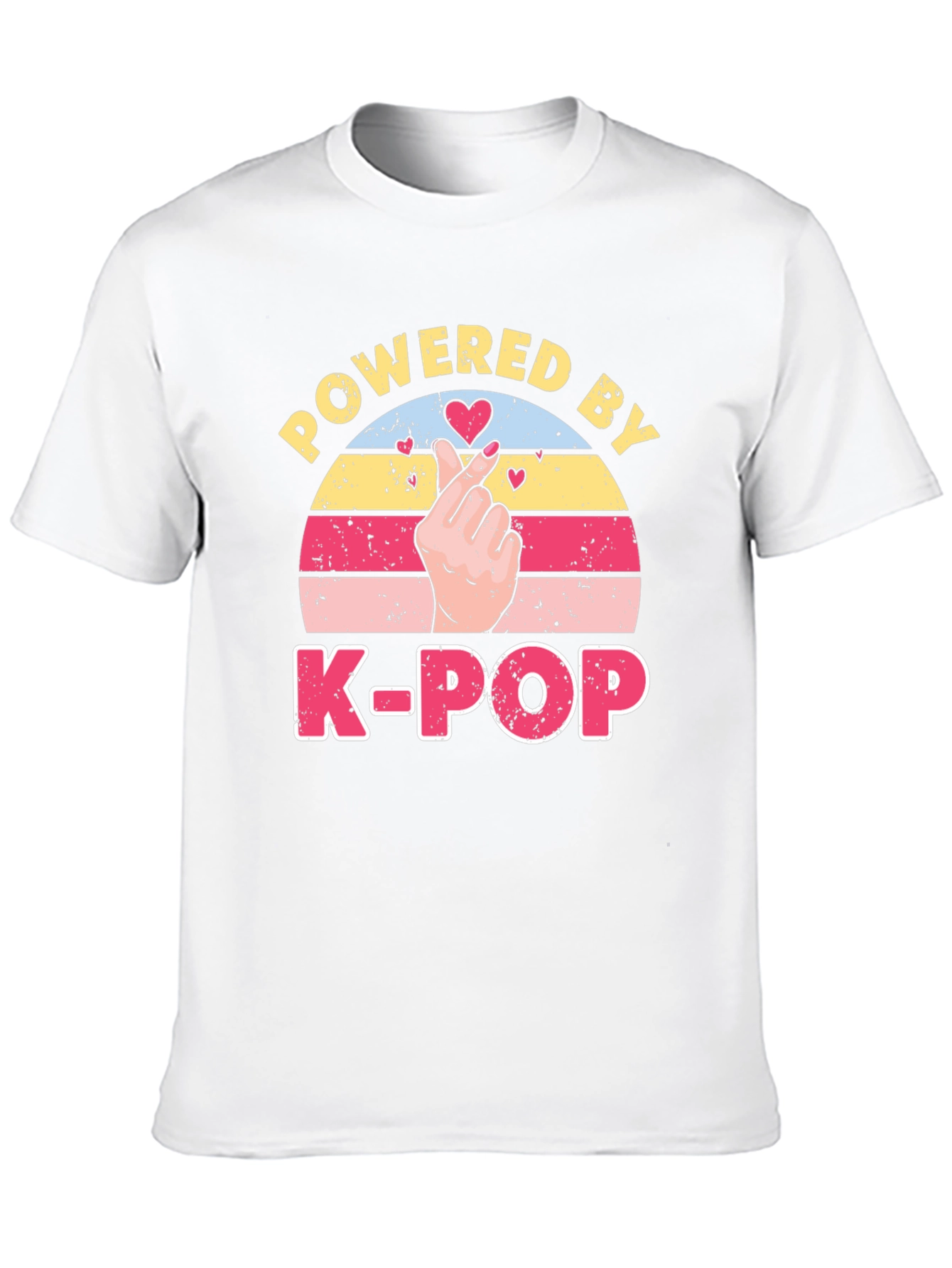 Powered by K-Pop T-Shirt Black