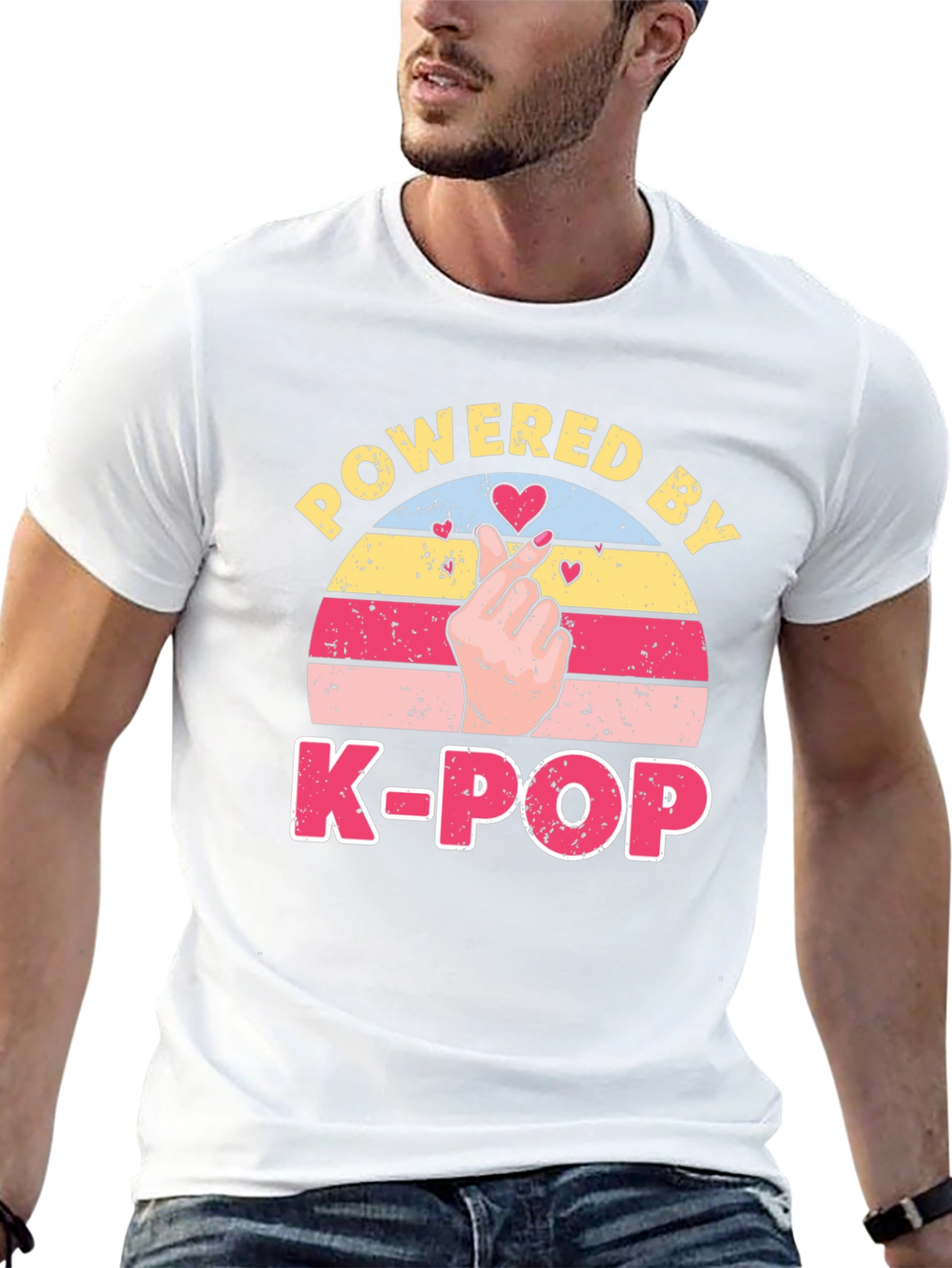 Powered by K-Pop T-Shirt Black