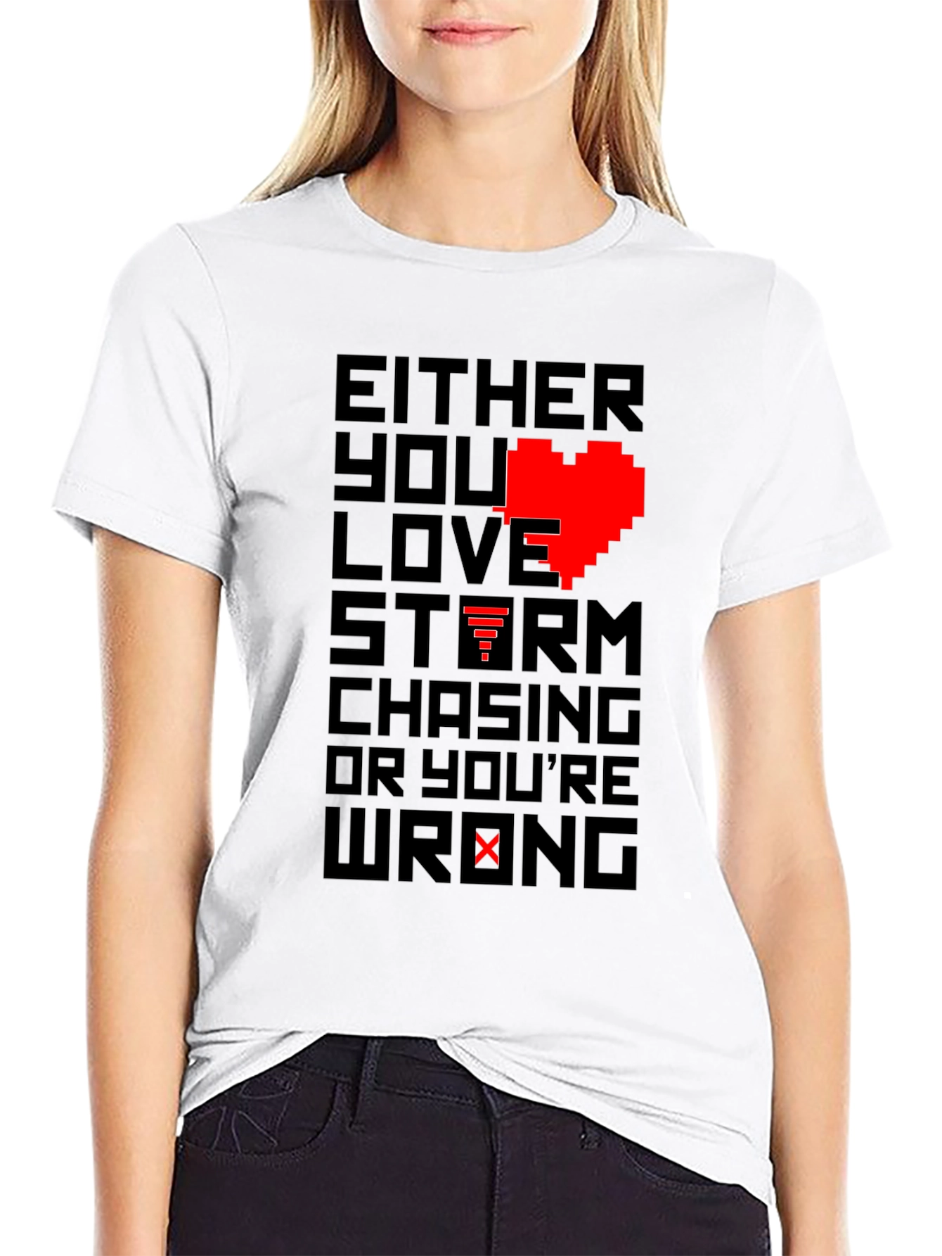 Storm Chasing Heart T-Shirt