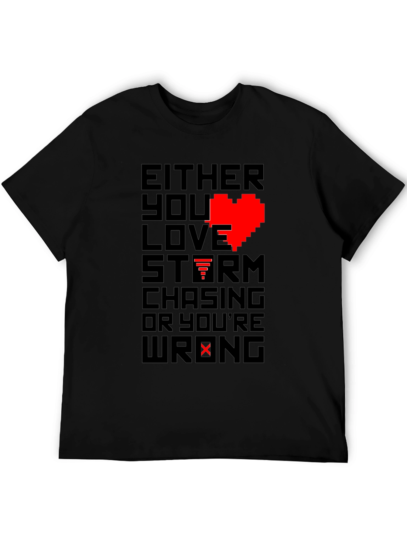 Storm Chasing Heart T-Shirt