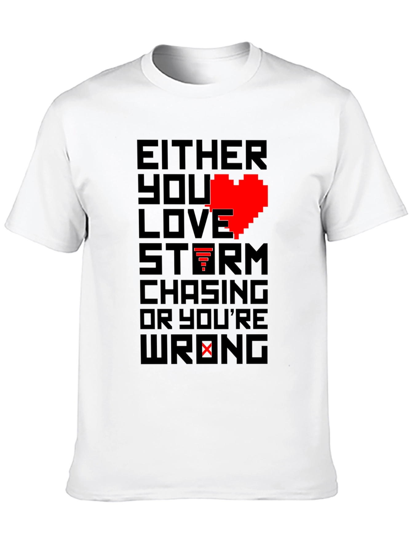 Storm Chasing Heart T-Shirt