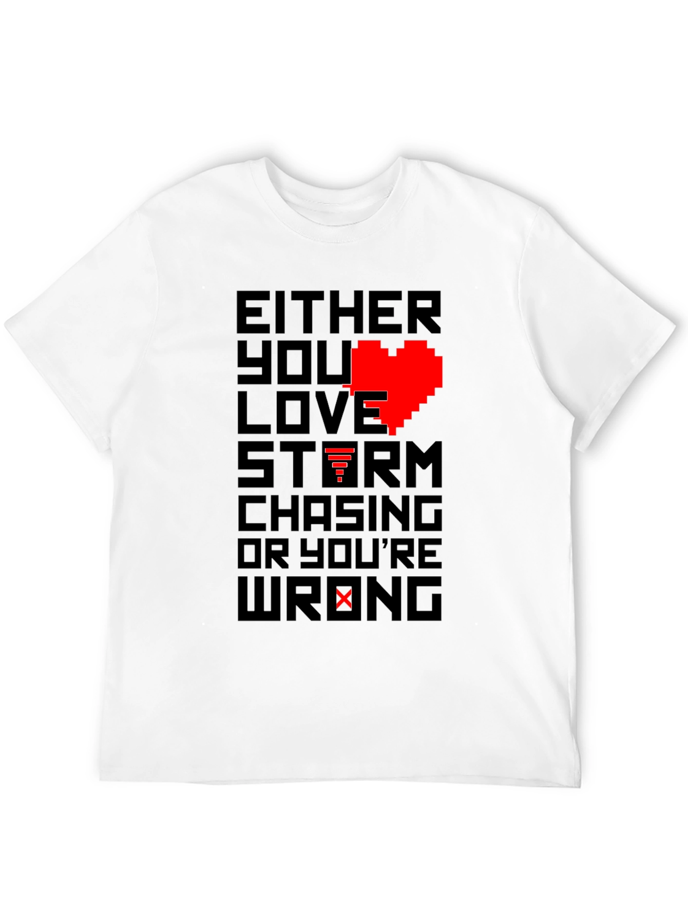 Storm Chasing Heart T-Shirt