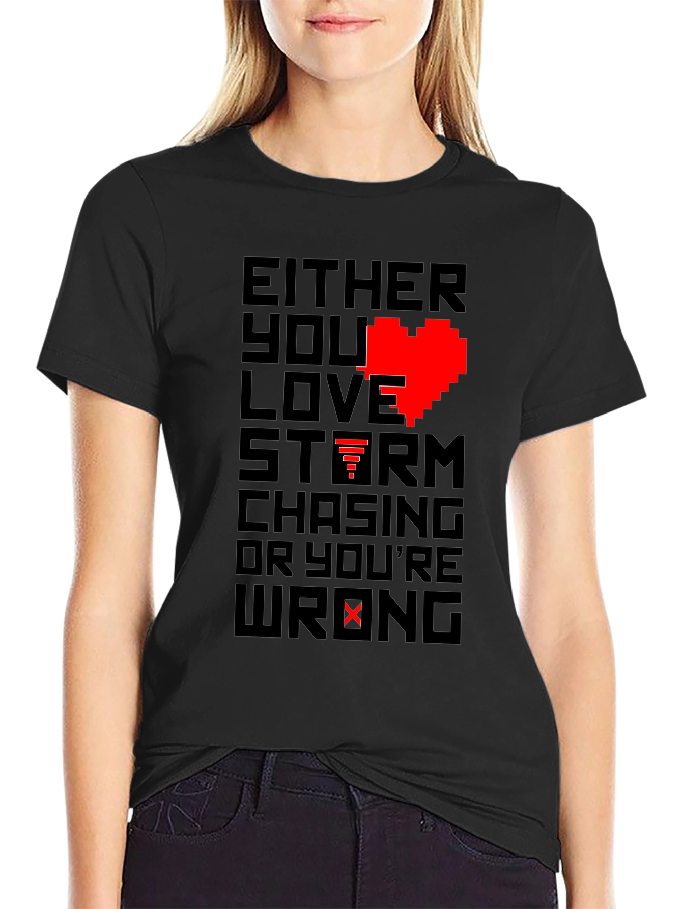 Storm Chasing Heart T-Shirt
