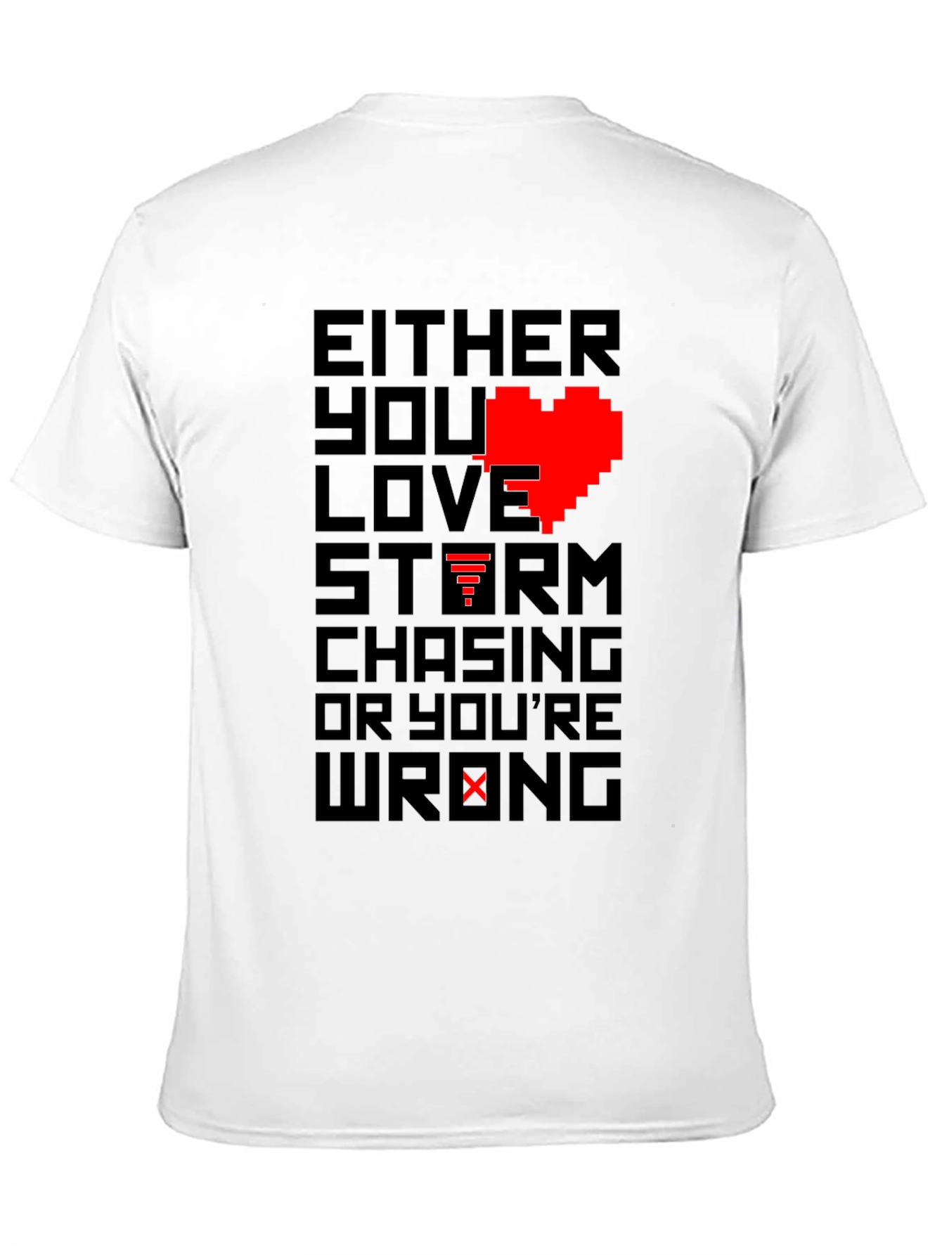 Storm Chasing Heart T-Shirt
