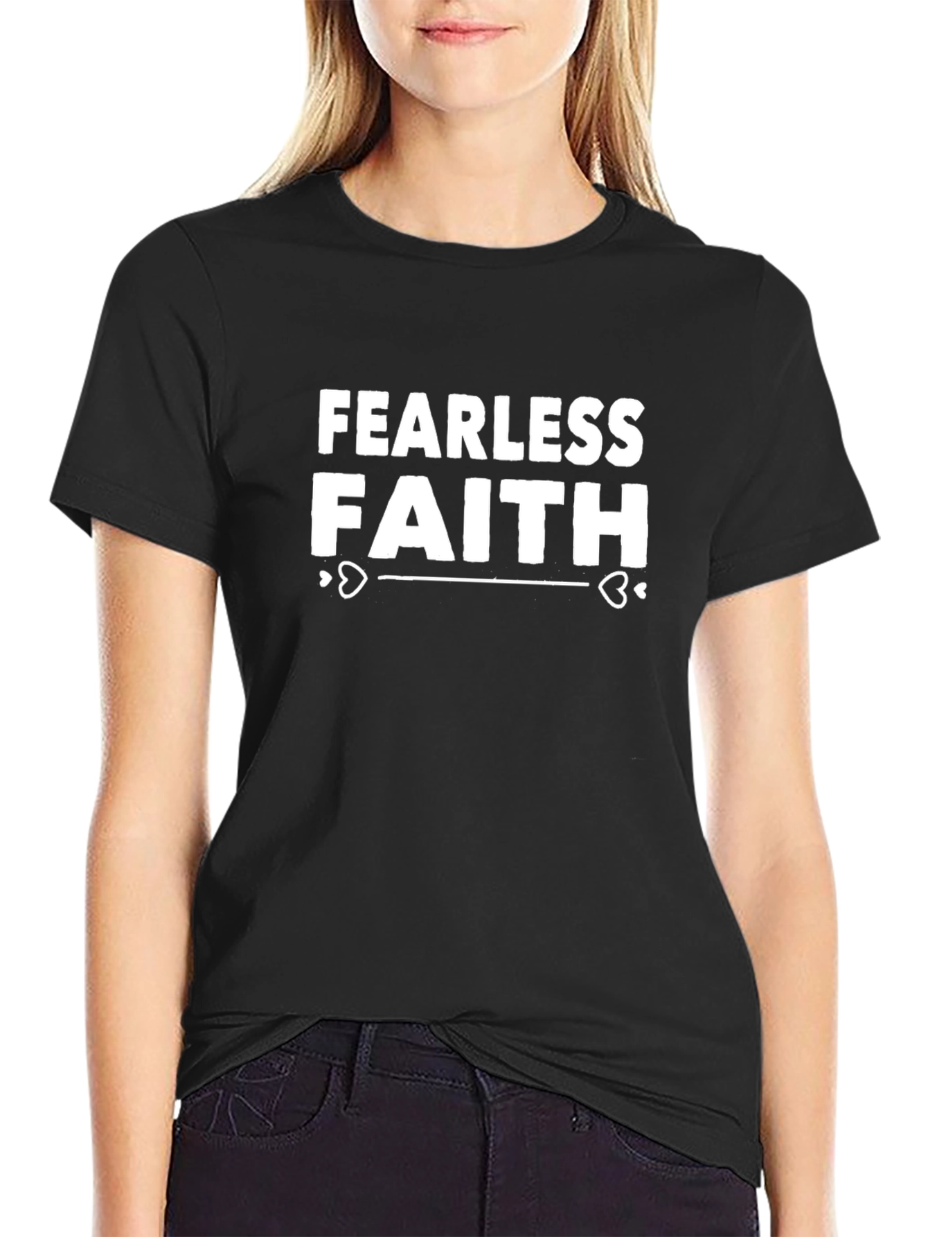 Fearless Faith Graphic T-Shirt - Christian Apparel