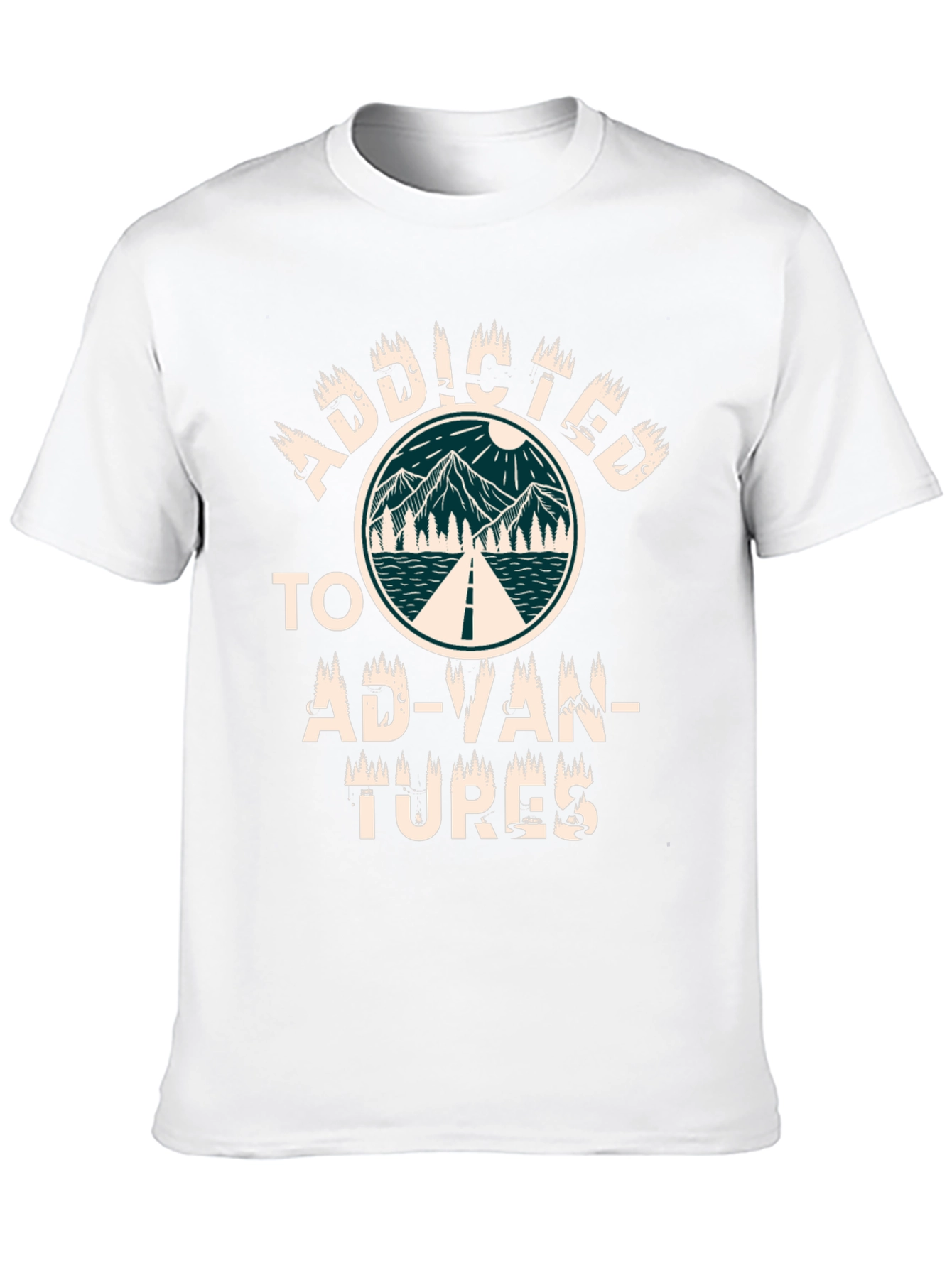 Addicted to Adventures Graphic T-Shirt