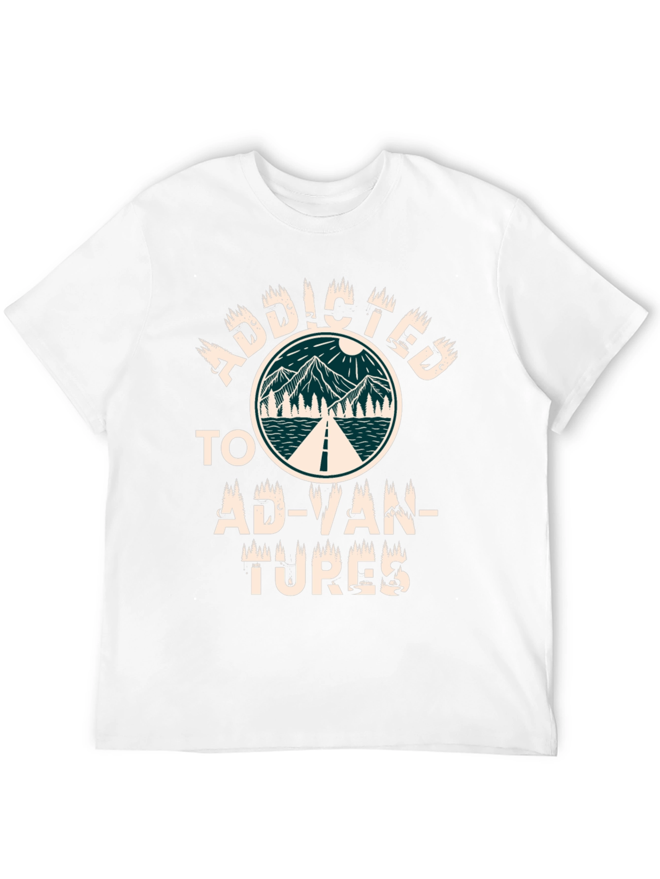 Addicted to Adventures Graphic T-Shirt