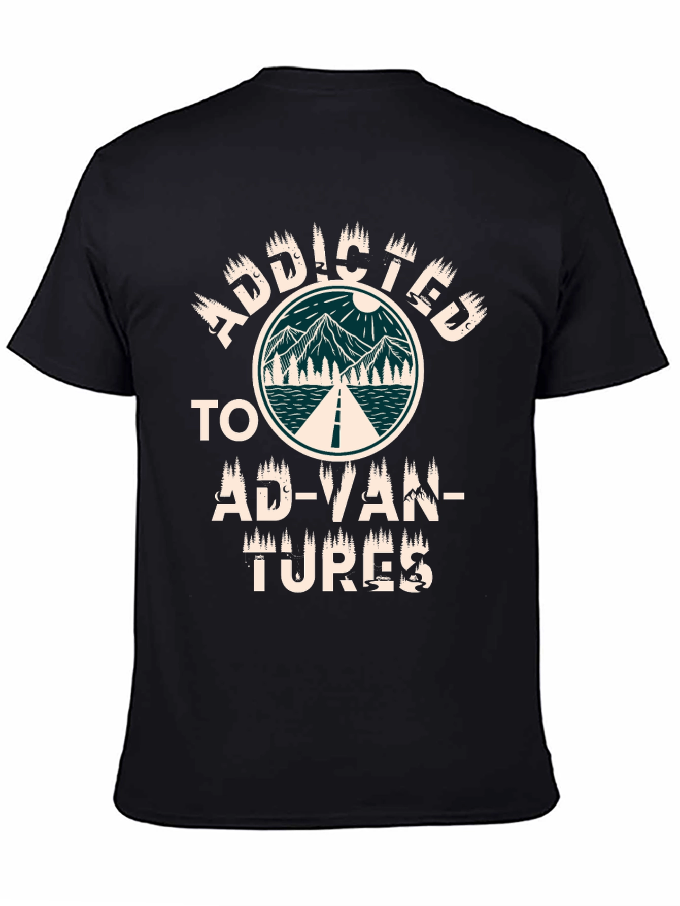 Addicted to Adventures Graphic T-Shirt