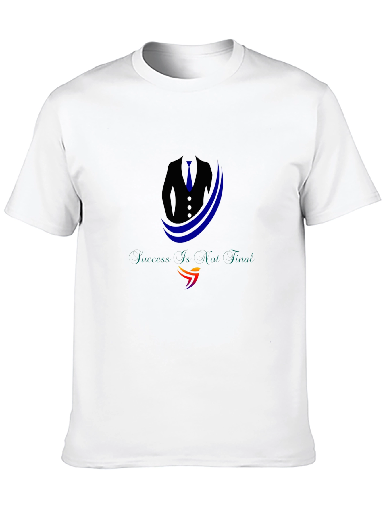 Success Aint Final Black Graphic Tee