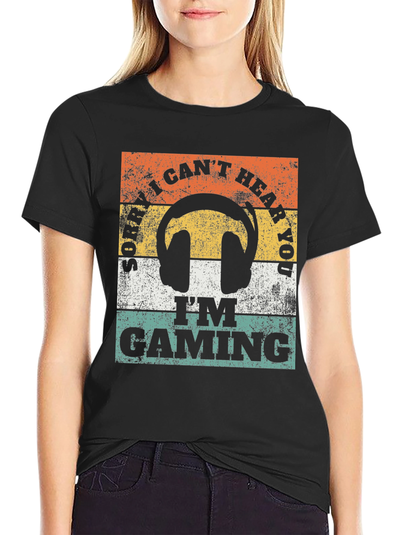 Sorry I Cant Hear You Im Gaming T-Shirt