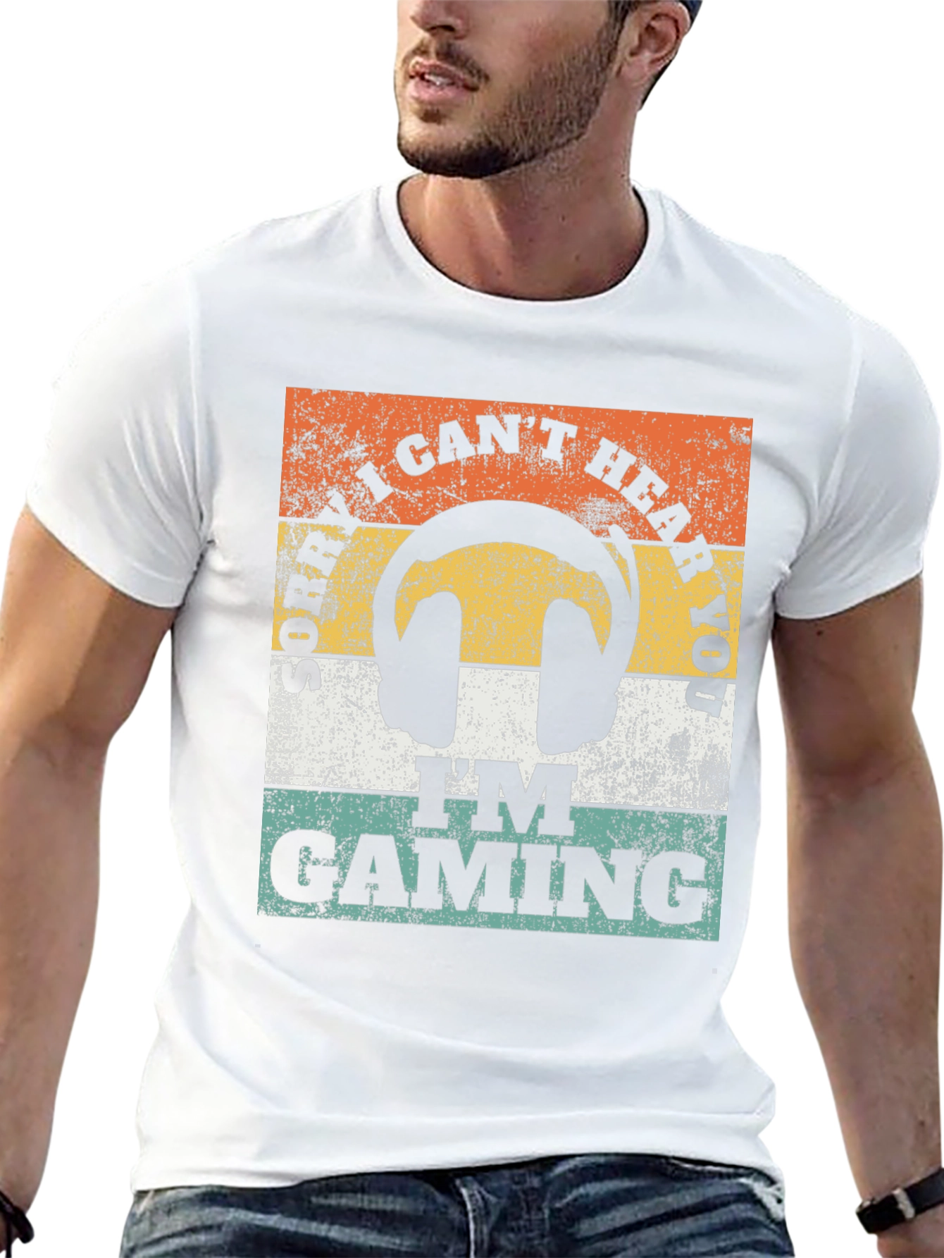 Sorry I Cant Hear You Im Gaming T-Shirt