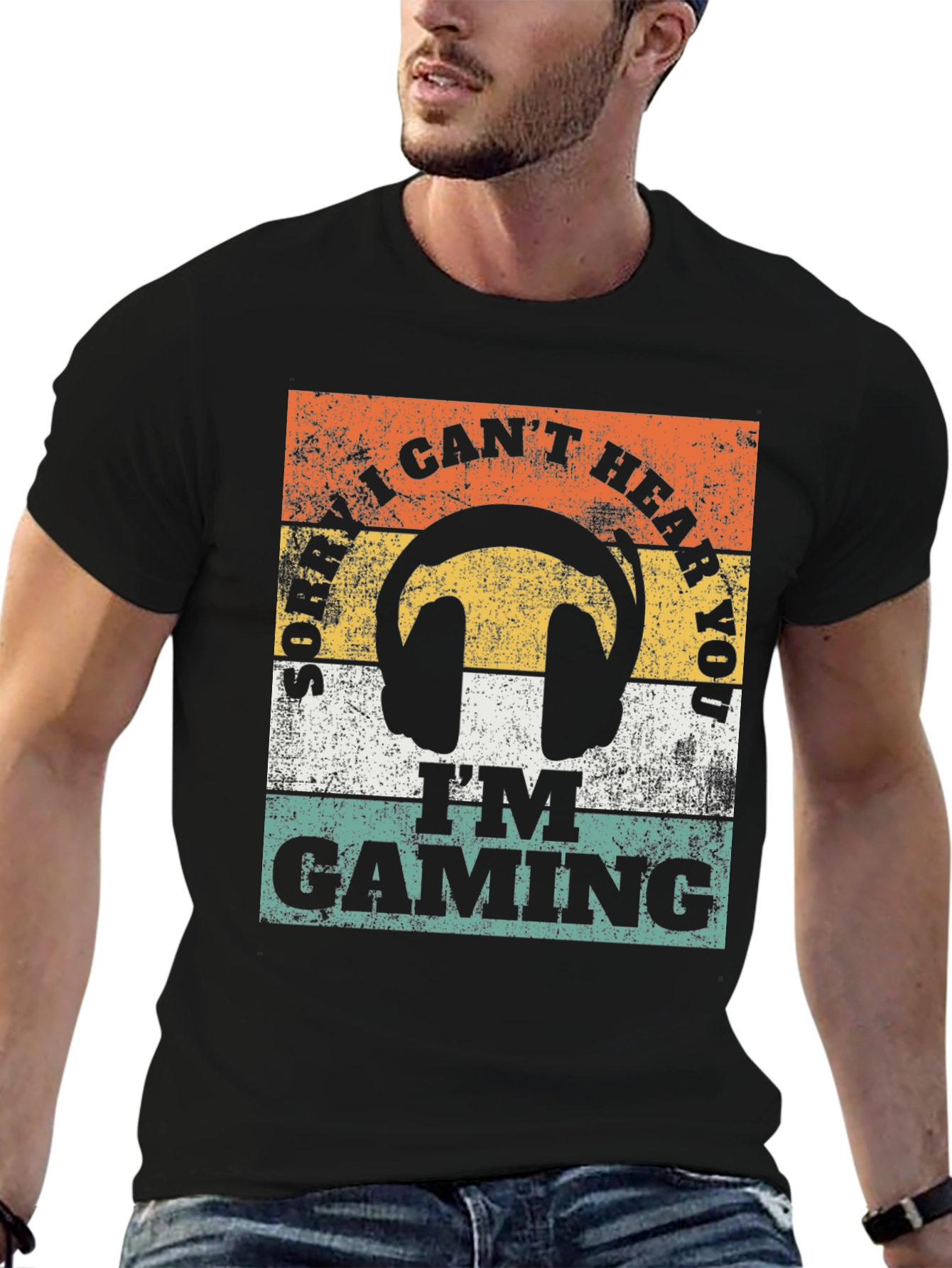 Sorry I Cant Hear You Im Gaming T-Shirt