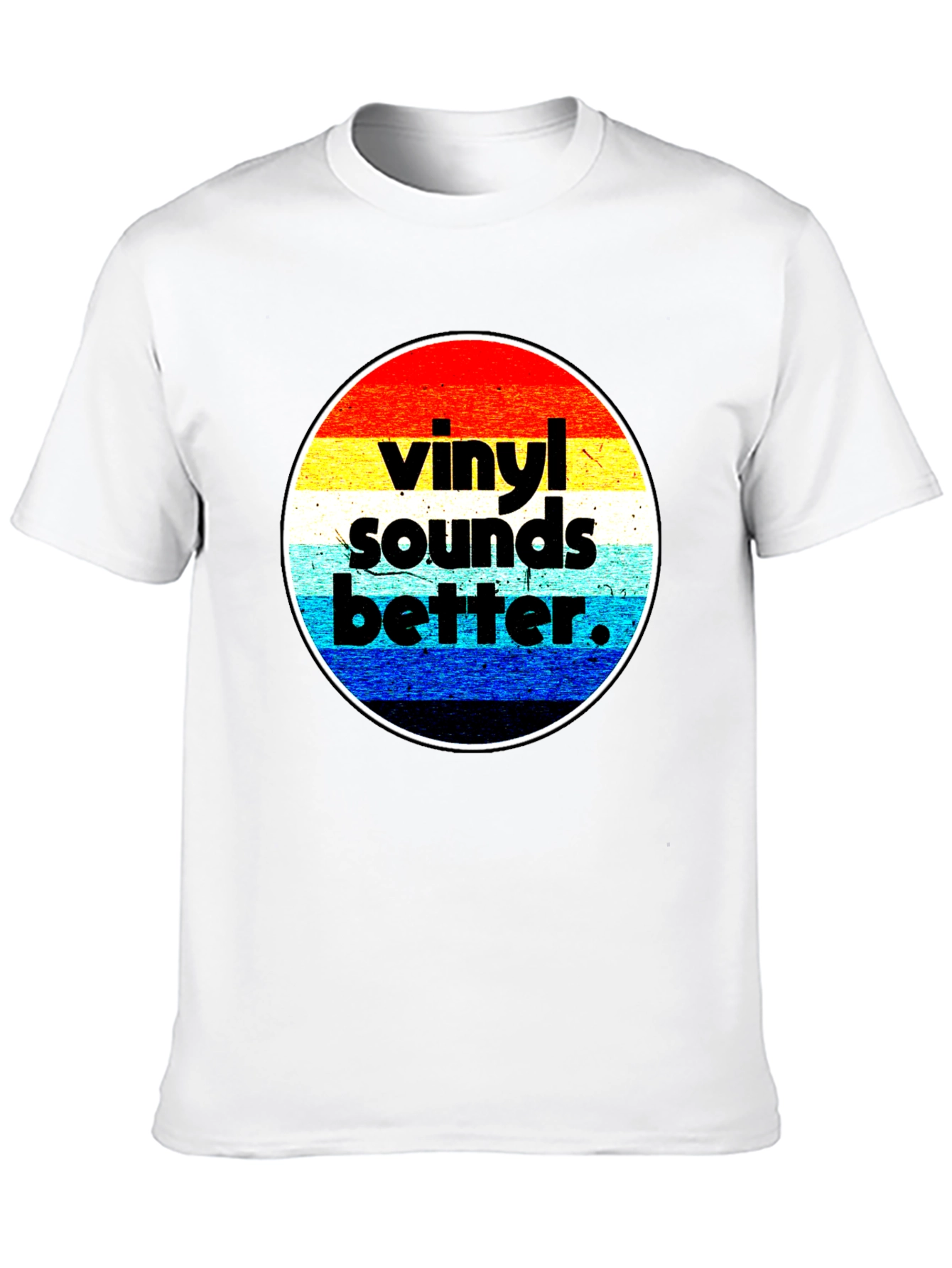 Vinyl Sounds Better Retro T-Shirt