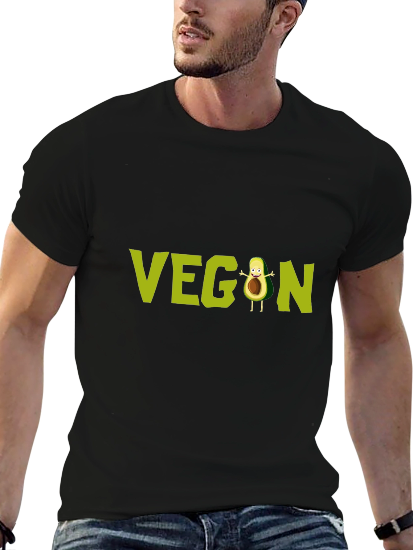 Vegan Avocado Graphic Tee
