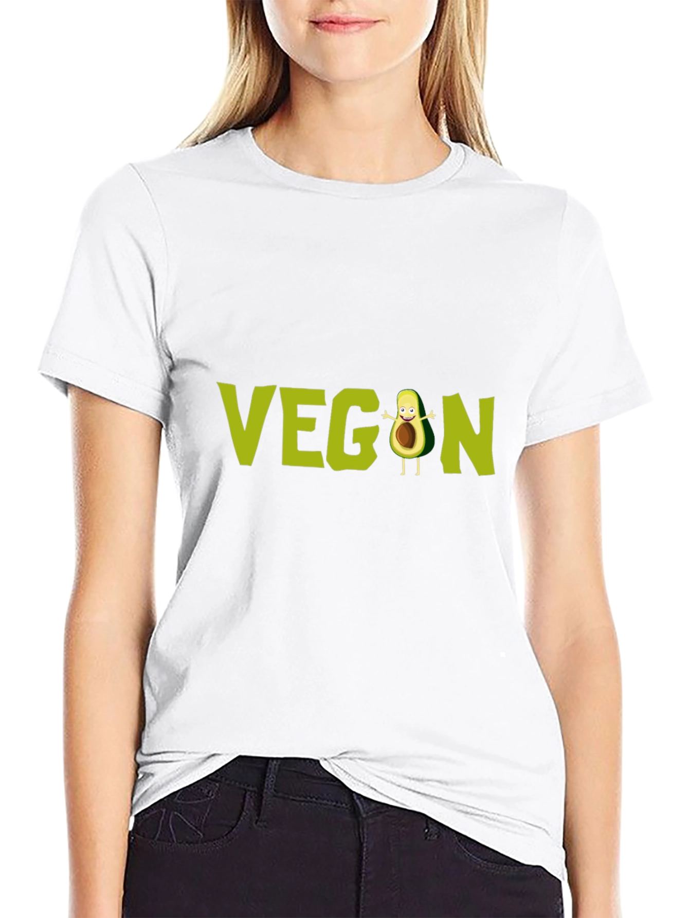 Vegan Avocado Graphic Tee