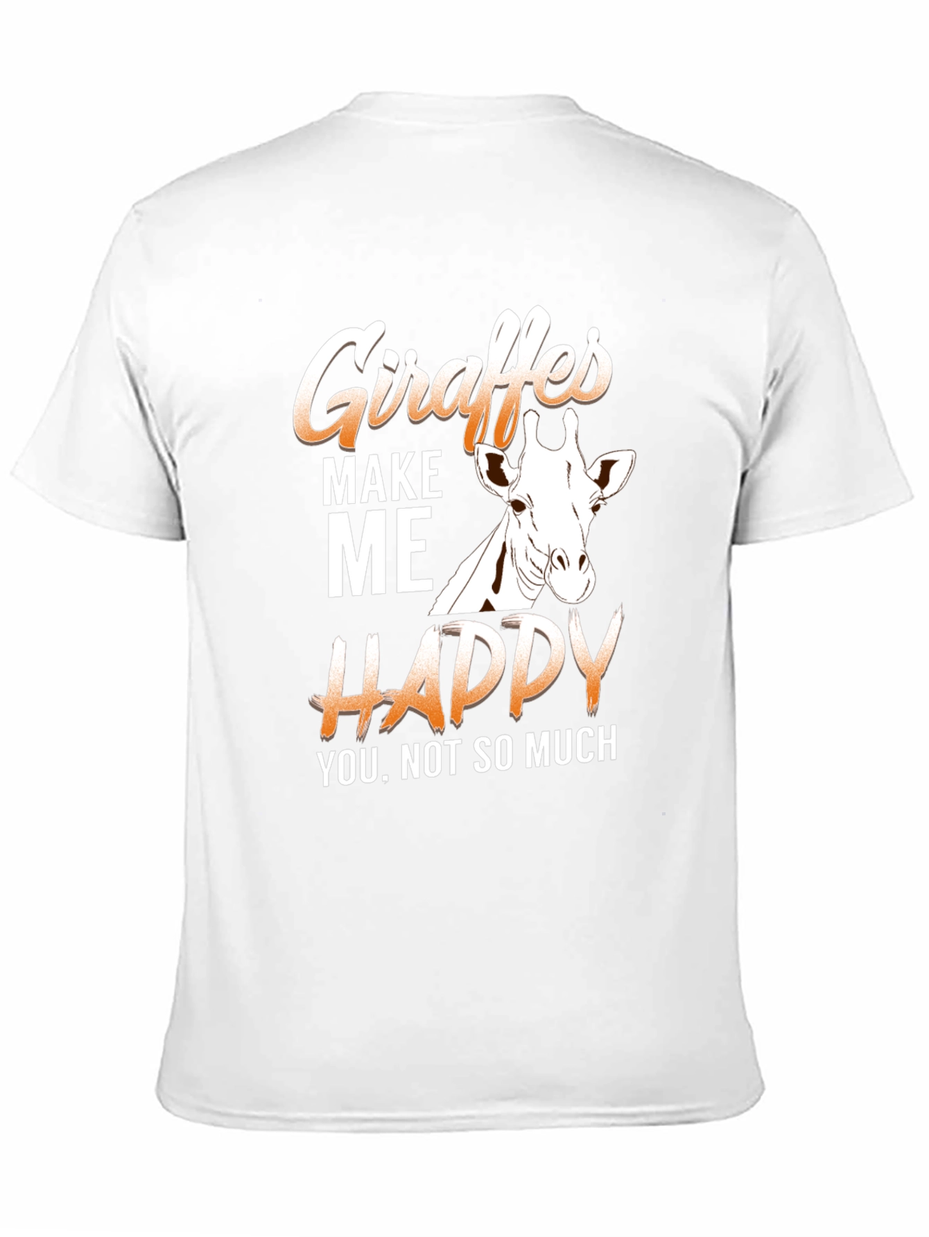 Giraffe Graphic T-Shirt - Funny Animal Lover Tee